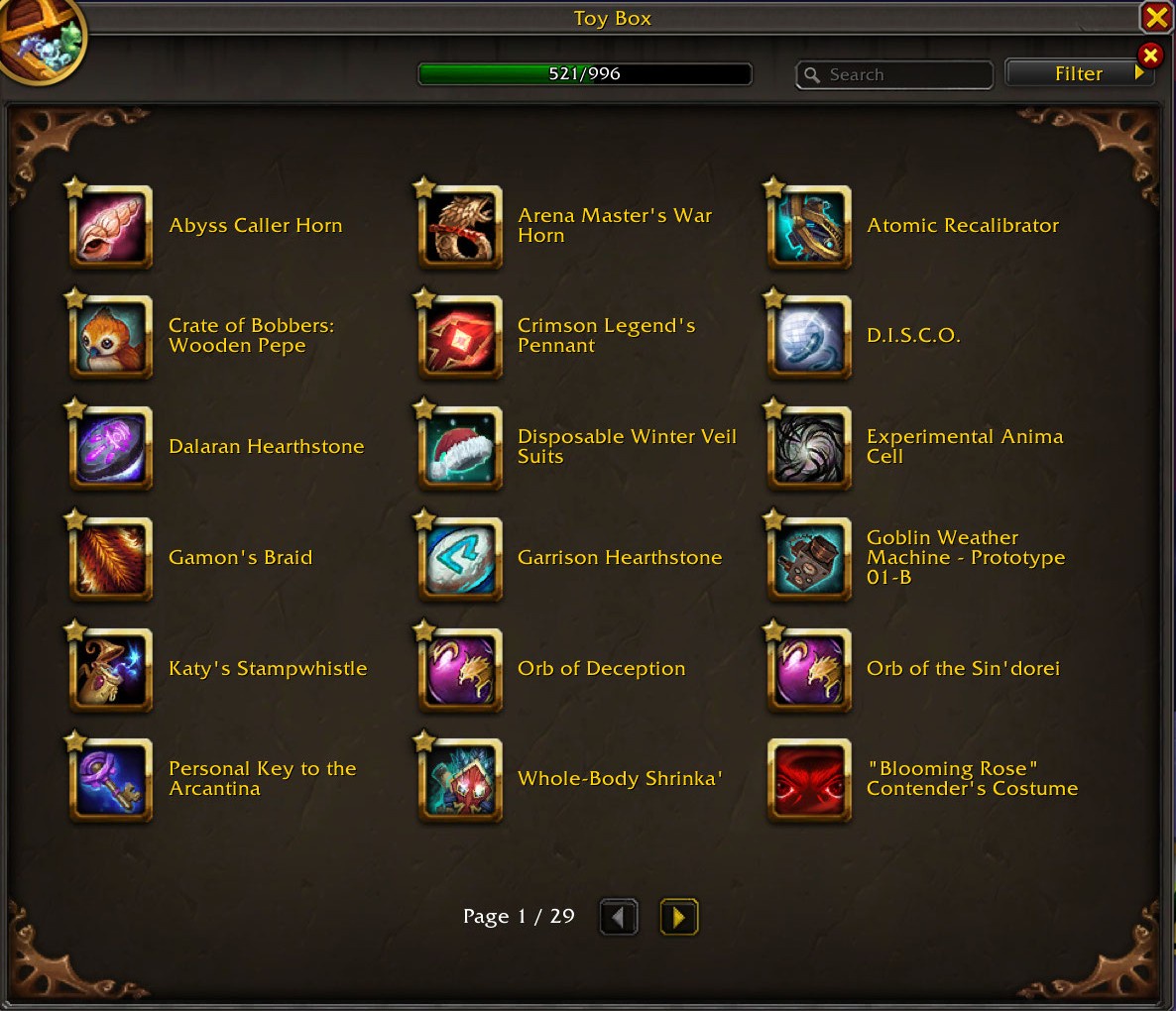 Legendary Collection | 11x Gladiator Mounts | 110x Elite PvP Sets | Spectral Tiger + Rare Mounts | Crimson Gladiator Drake | 14x PvP Illusions - Image 24