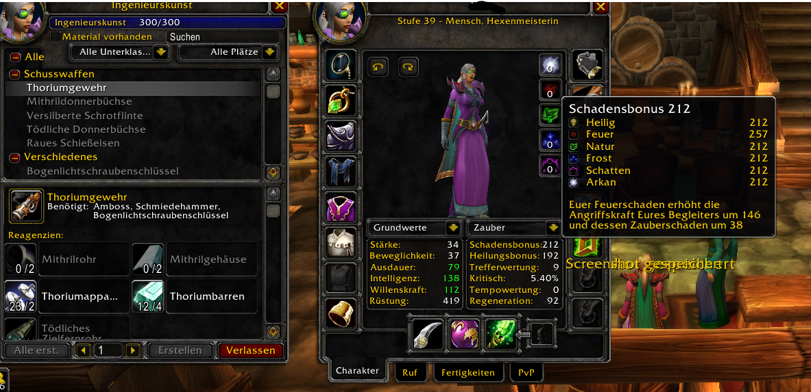 Loaded TBC Account | Multi Level 70 | 2041 BiS Gear | Mage, Rogue, Priest, Warr, Pala, Lock | 4500 Gold | P3 Ready - Image 5