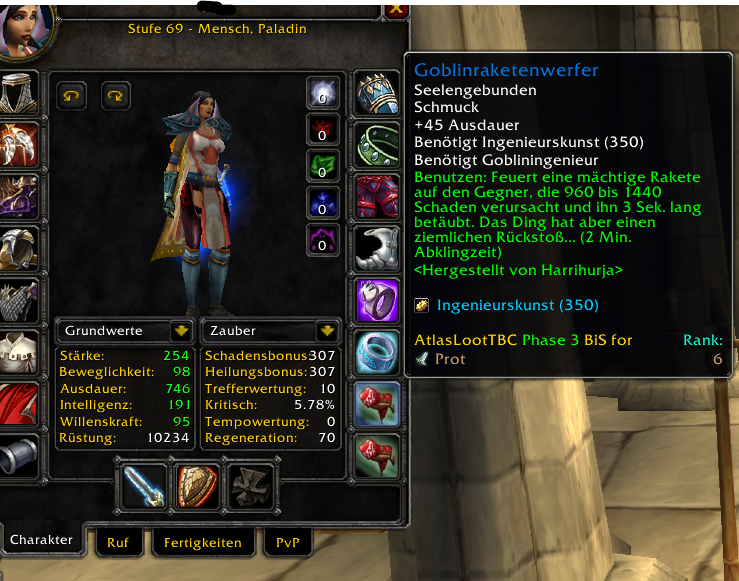 Loaded TBC Account | Multi Level 70 | 2041 BiS Gear | Mage, Rogue, Priest, Warr, Pala, Lock | 4500 Gold | P3 Ready - Image 4