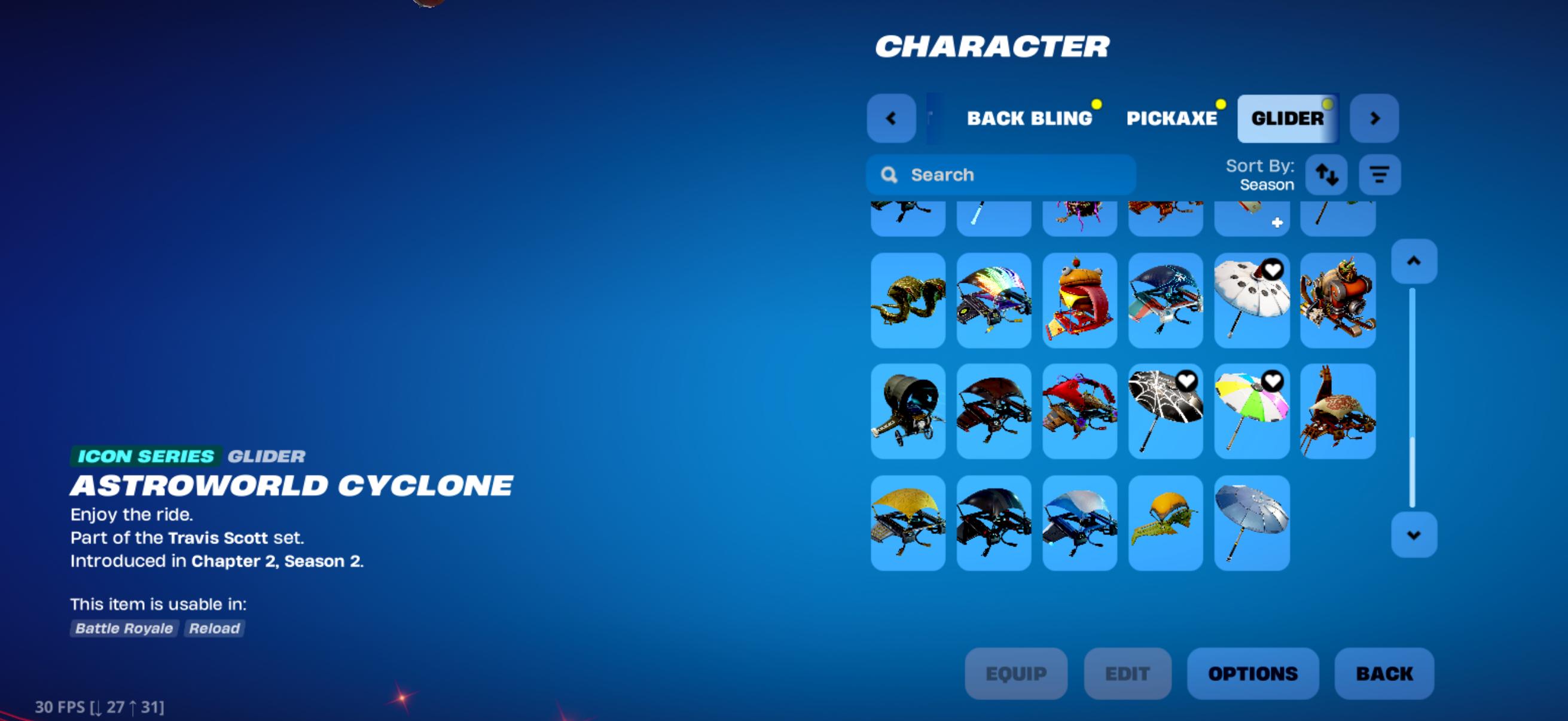 Blue Team Leader | Astro Jack | 50 Skins | Chapter 1 Season 2 | Level 1166 | Full Email - Image 13