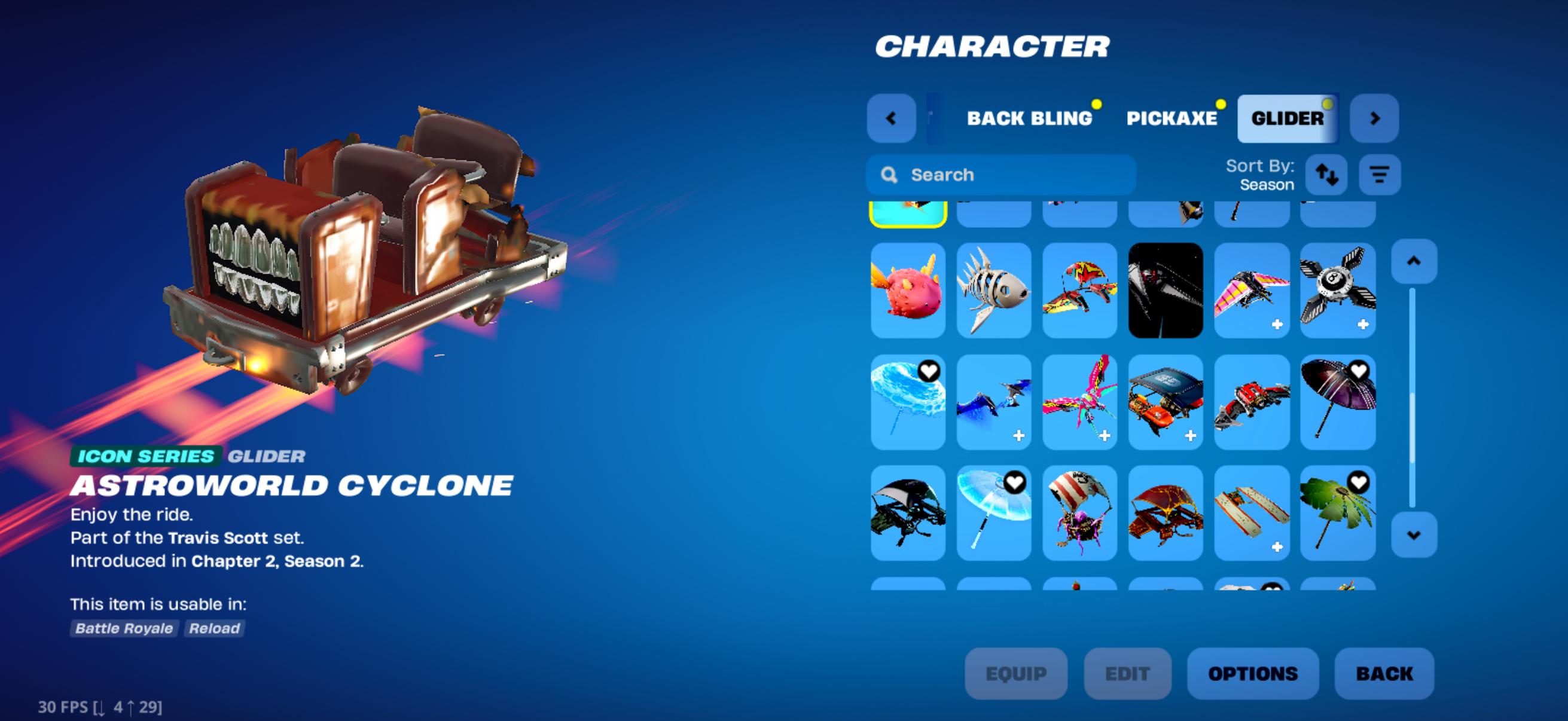 Blue Team Leader | Astro Jack | 50 Skins | Chapter 1 Season 2 | Level 1166 | Full Email - Image 14