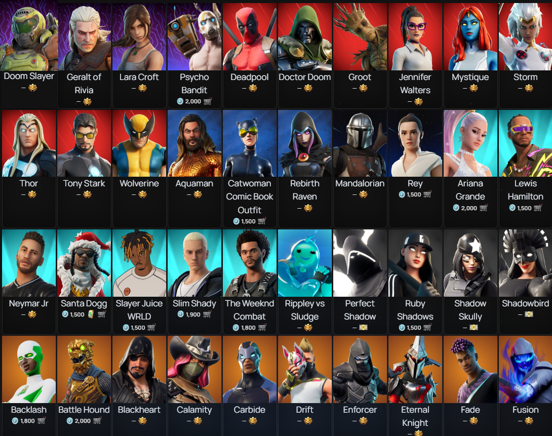 IKONIK | 205 Skins | Chapter 1 Season 8 | Level 2811 | Full Email