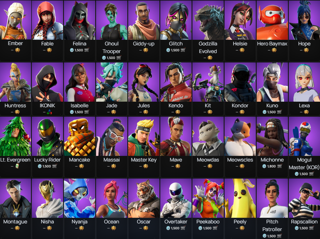 IKONIK | 205 Skins | Chapter 1 Season 8 | Level 2811 | Full Email - Image 3