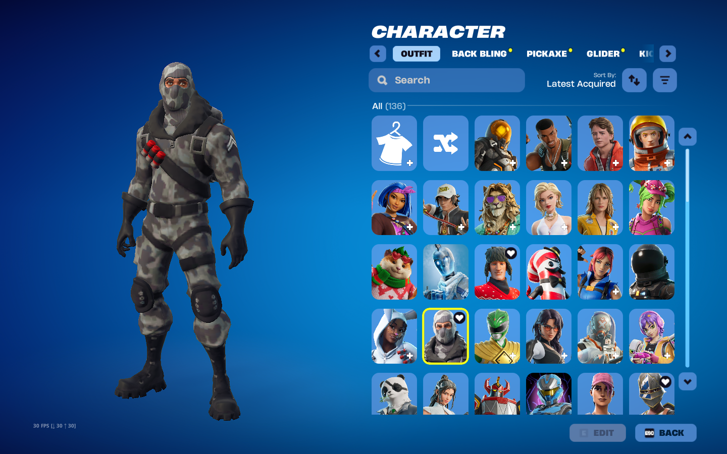 Black Knight | Carbide | 136 Skins | Chapter 1 Season 1 | Level 1250 | Full Email - Image 3
