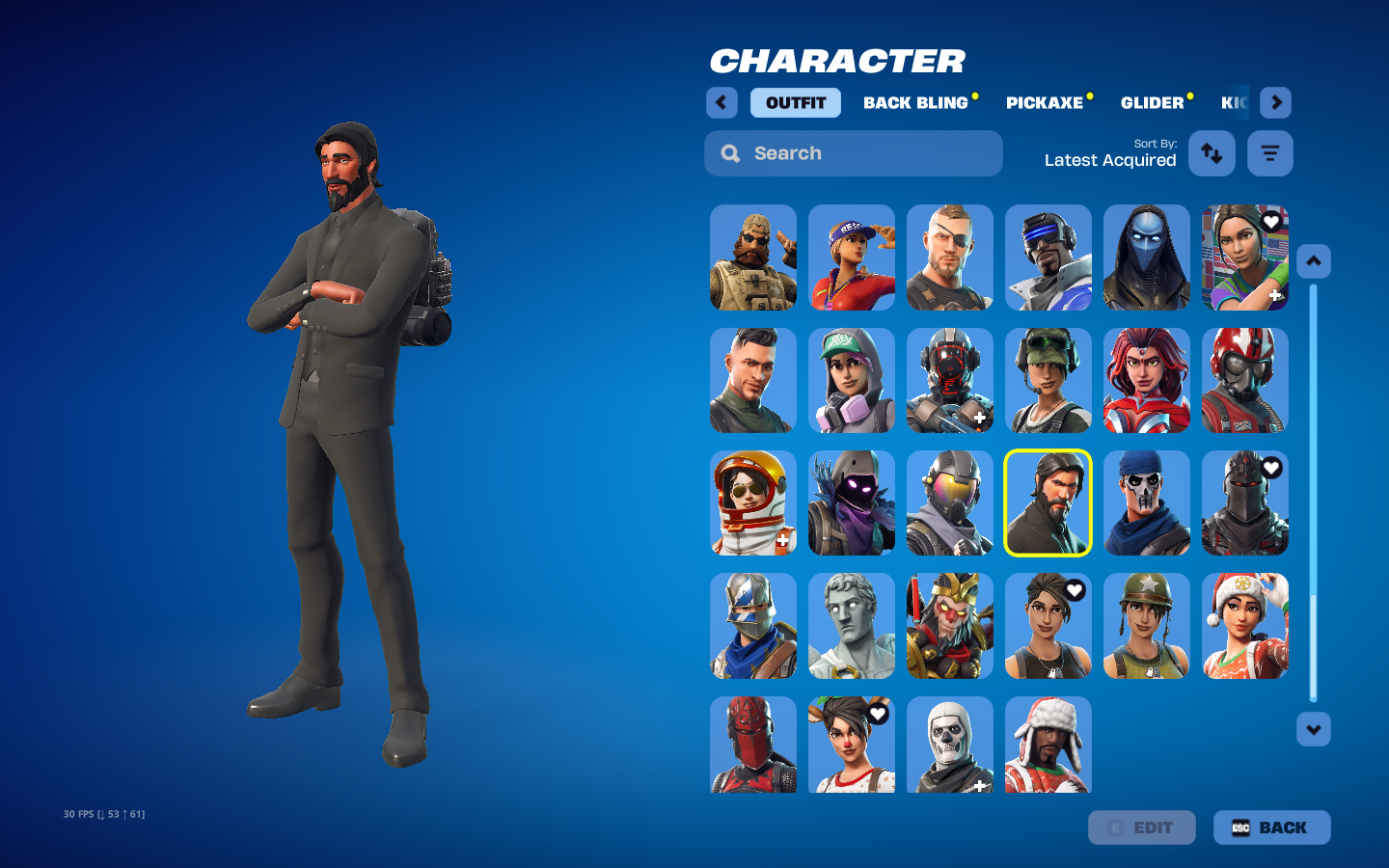 Black Knight | Carbide | 136 Skins | Chapter 1 Season 1 | Level 1250 | Full Email - Image 7