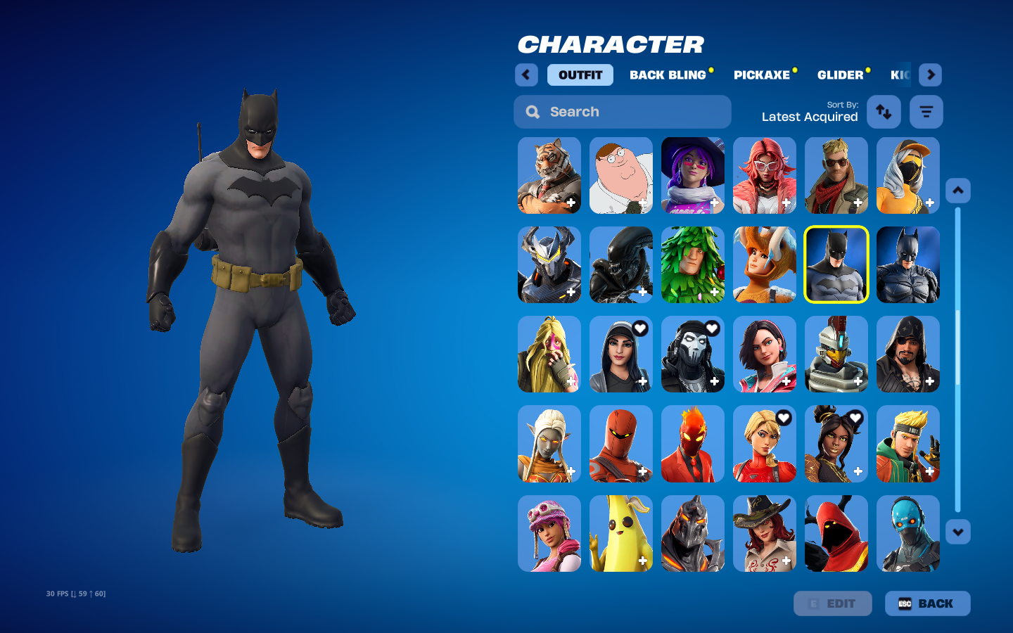 Black Knight | Carbide | 136 Skins | Chapter 1 Season 1 | Level 1250 | Full Email - Image 8