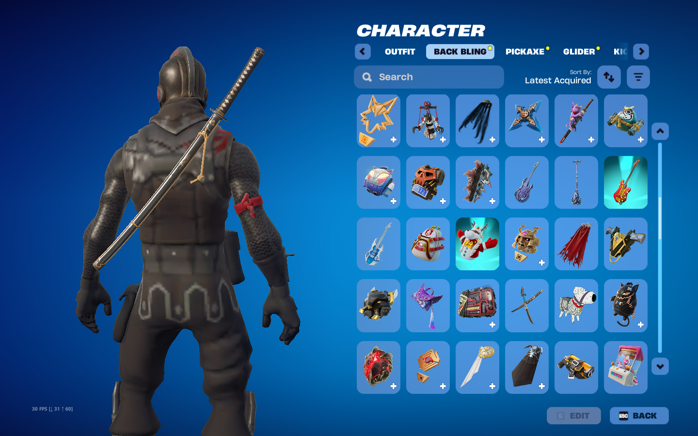 Black Knight | Carbide | 136 Skins | Chapter 1 Season 1 | Level 1250 | Full Email - Image 23