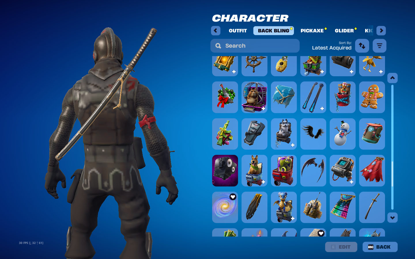 Black Knight | Carbide | 136 Skins | Chapter 1 Season 1 | Level 1250 | Full Email - Image 26