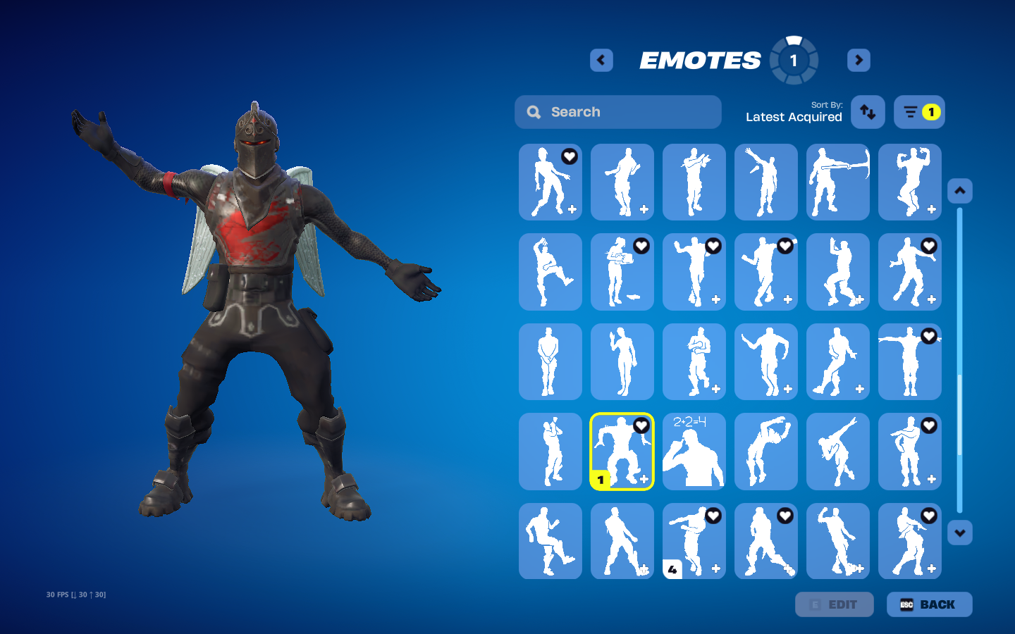 Black Knight | Carbide | 136 Skins | Chapter 1 Season 1 | Level 1250 | Full Email - Image 31