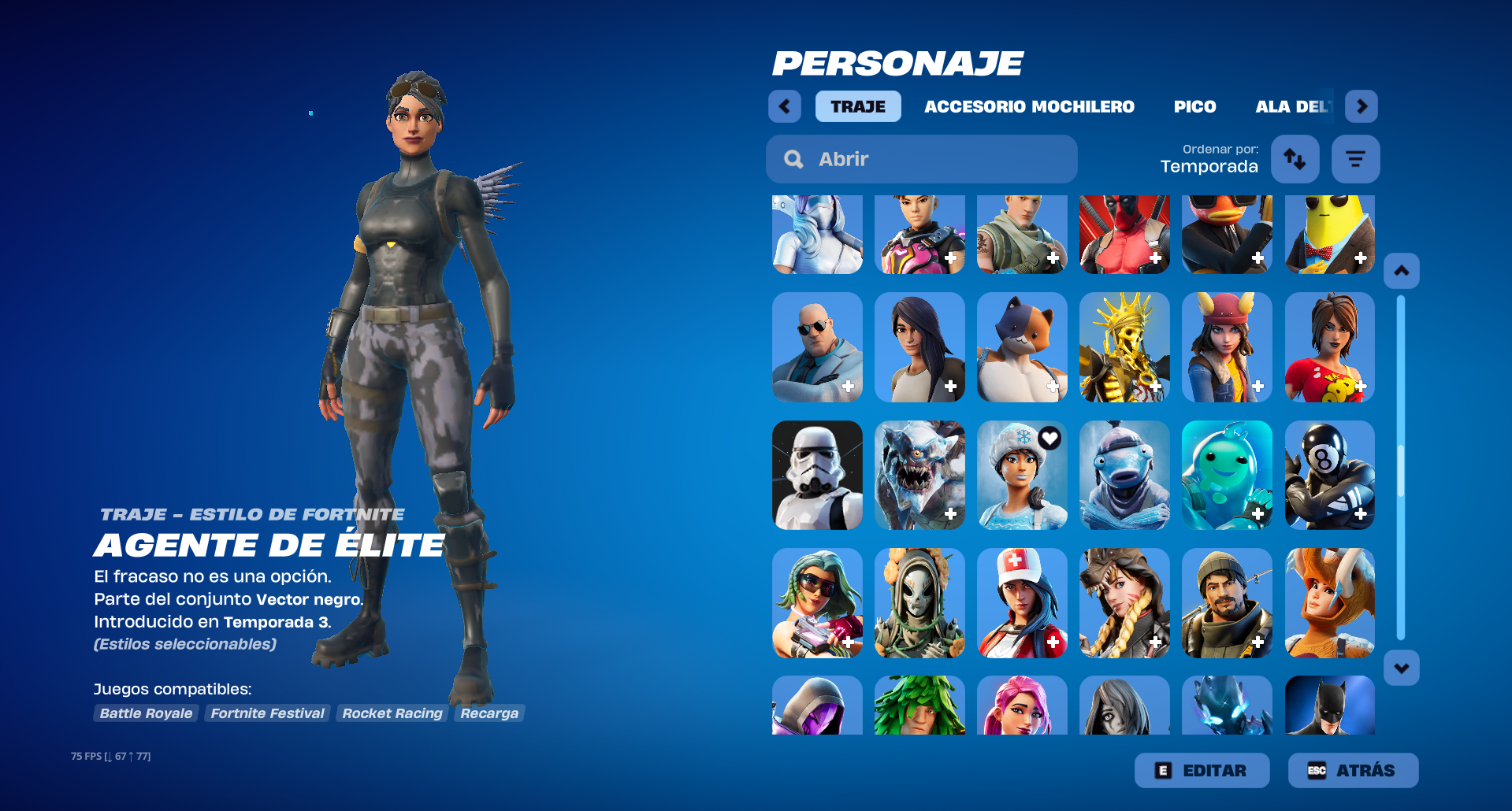 Black Knight | Carbide | 262 Skins | Level 2360 | Full Email - Image 6