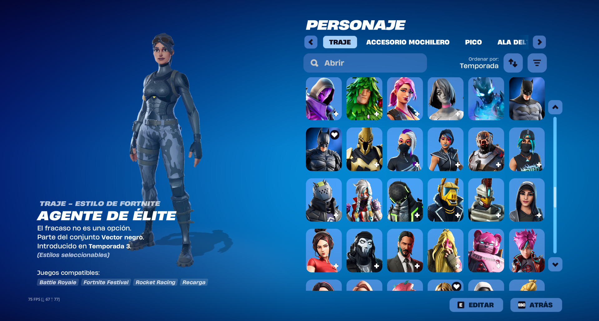 Black Knight | Carbide | 262 Skins | Level 2360 | Full Email - Image 5