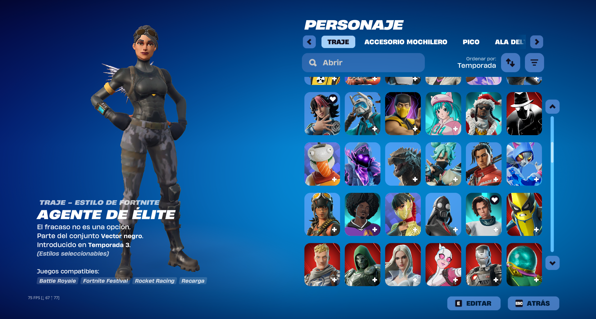 Black Knight | Carbide | 262 Skins | Level 2360 | Full Email - Image 9