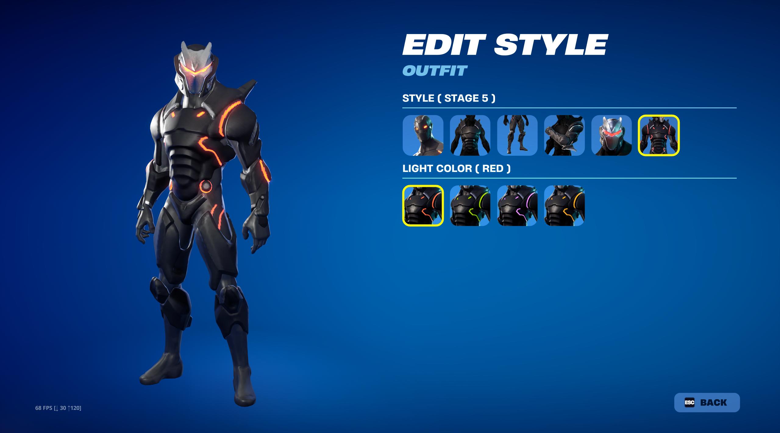 Shadow Ops | Red Knight | 117 Skins | Chapter 1 Season 1 - Image 9