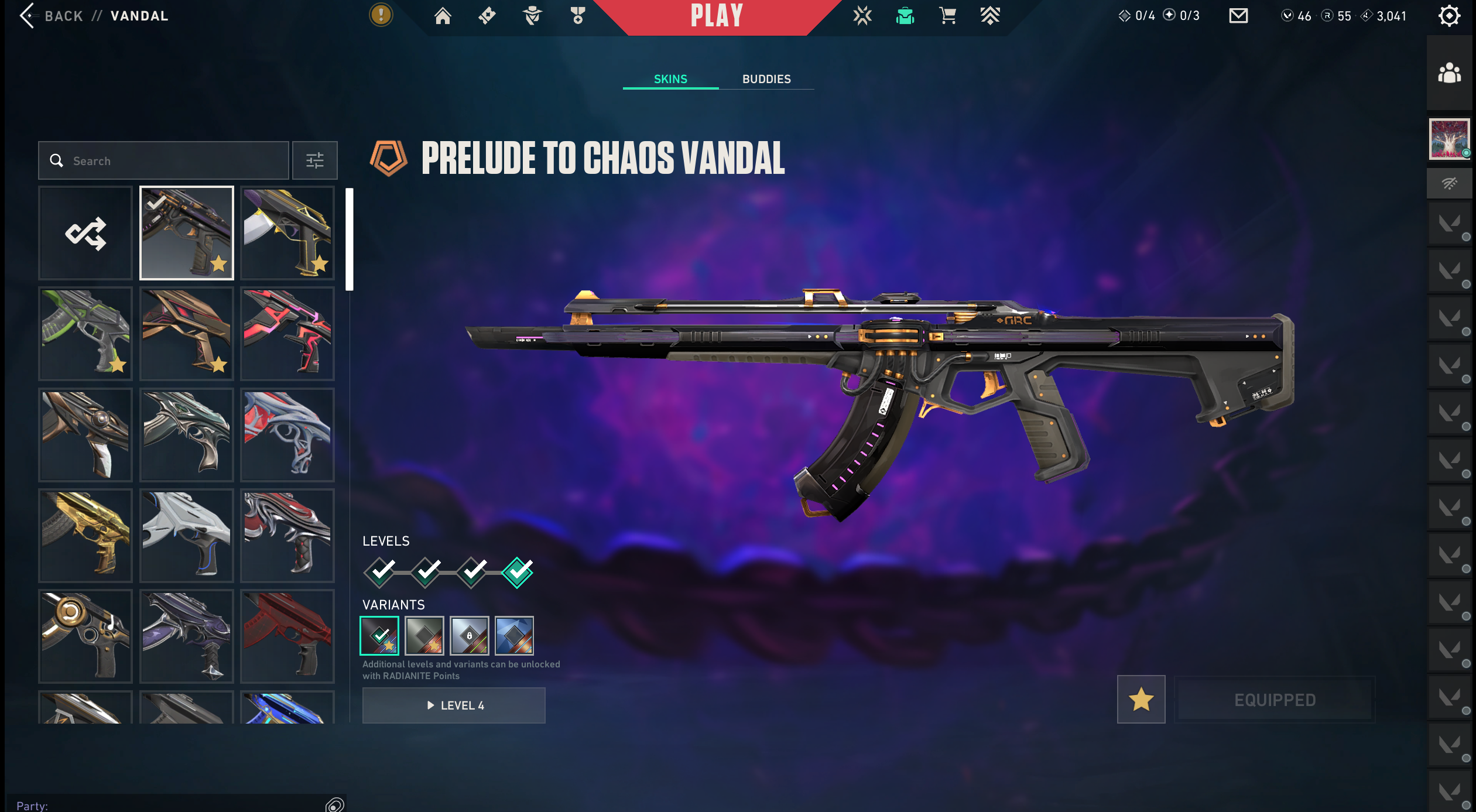 PC | Diamond Peak | VCT LOCK//IN Misericórdia | Kuronami Sheriff | 135 Skins