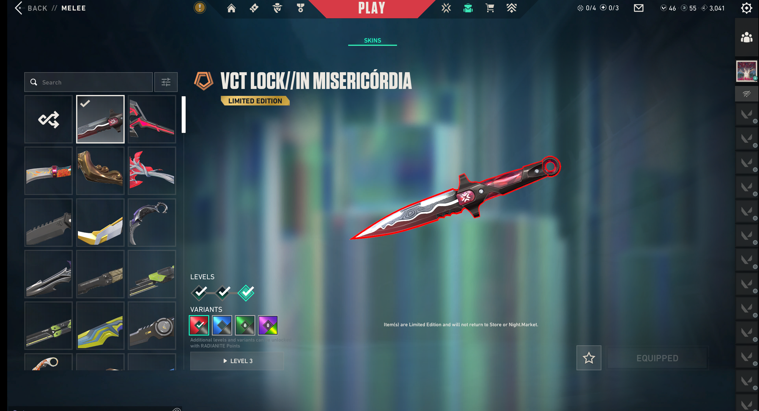 PC | Diamond Peak | VCT LOCK//IN Misericórdia | Kuronami Sheriff | 135 Skins - Image 7