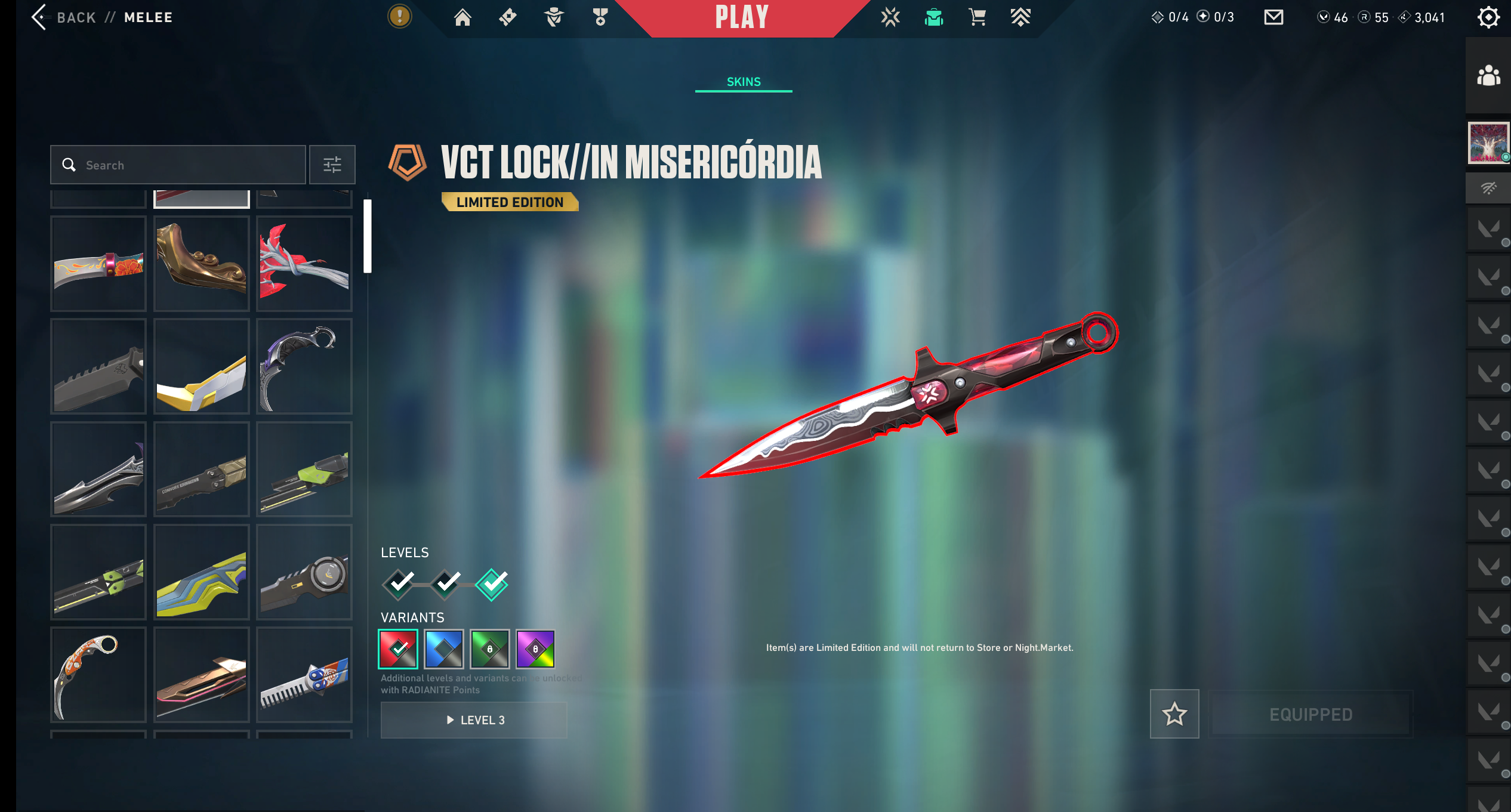 PC | Diamond Peak | VCT LOCK//IN Misericórdia | Kuronami Sheriff | 135 Skins - Image 8