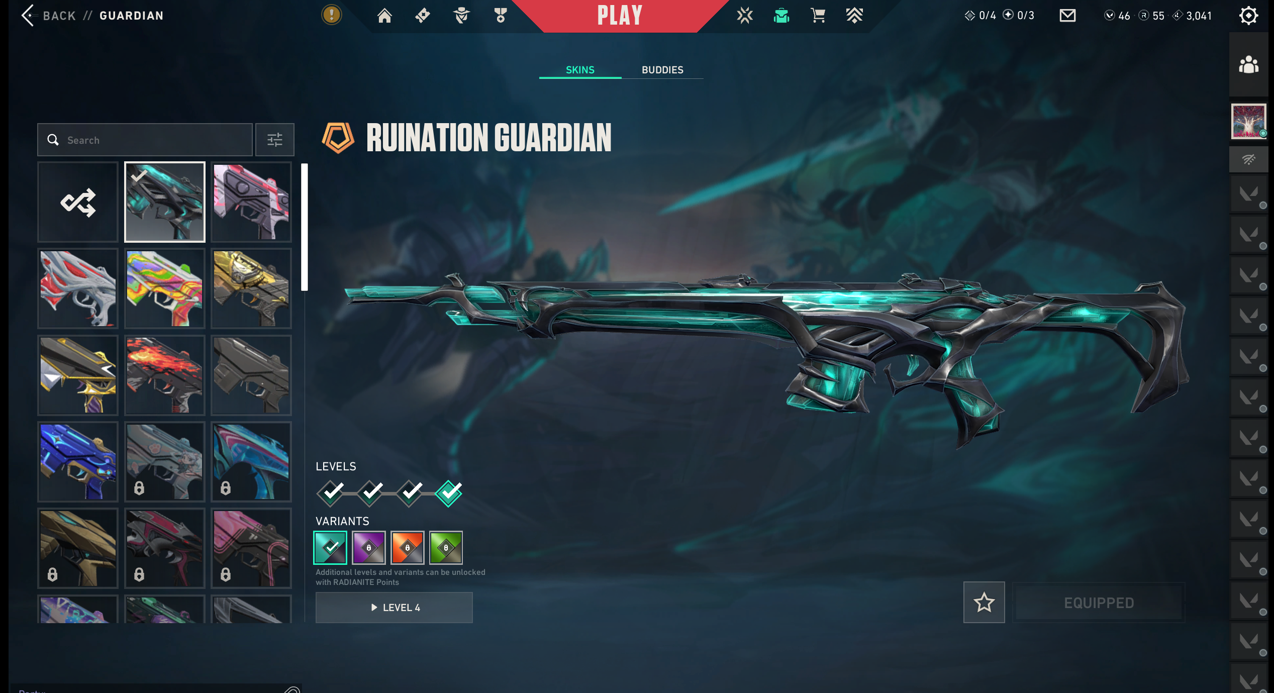 PC | Diamond Peak | VCT LOCK//IN Misericórdia | Kuronami Sheriff | 135 Skins - Image 4