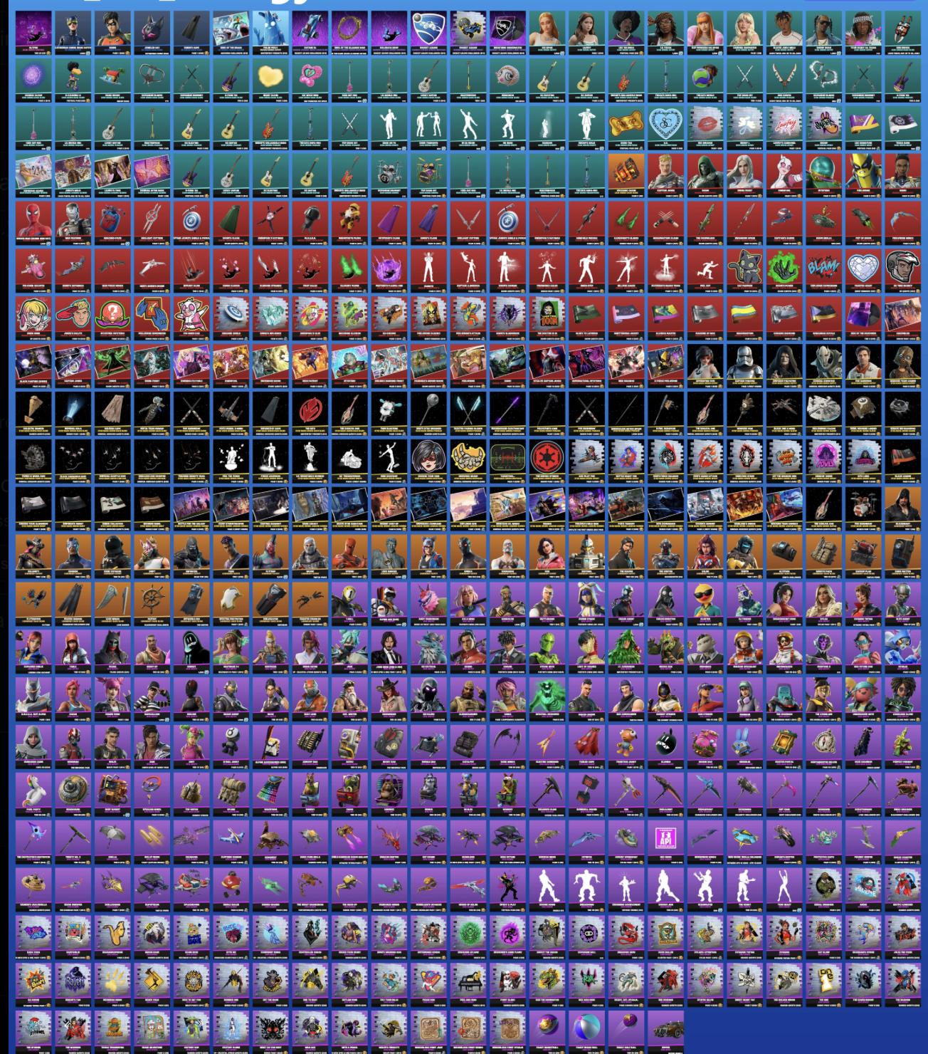 Sub Commander | The Reaper | 119 Skins | Season 2 | Level 1185