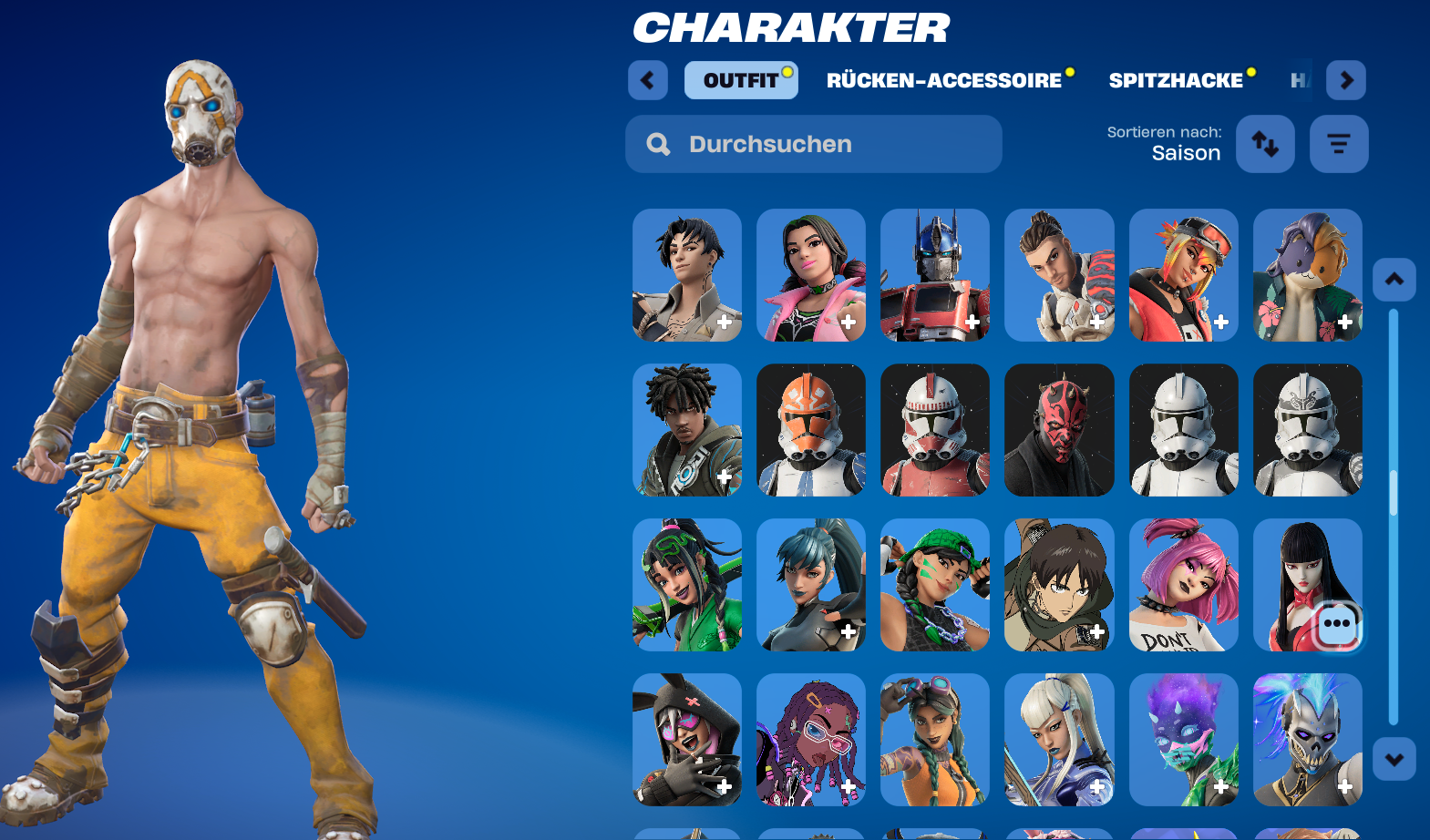 Rare Skins | Khaby Lame | 517 Skins | Chapter 3 Season 1 | Level 4730 | Full Email - Image 46