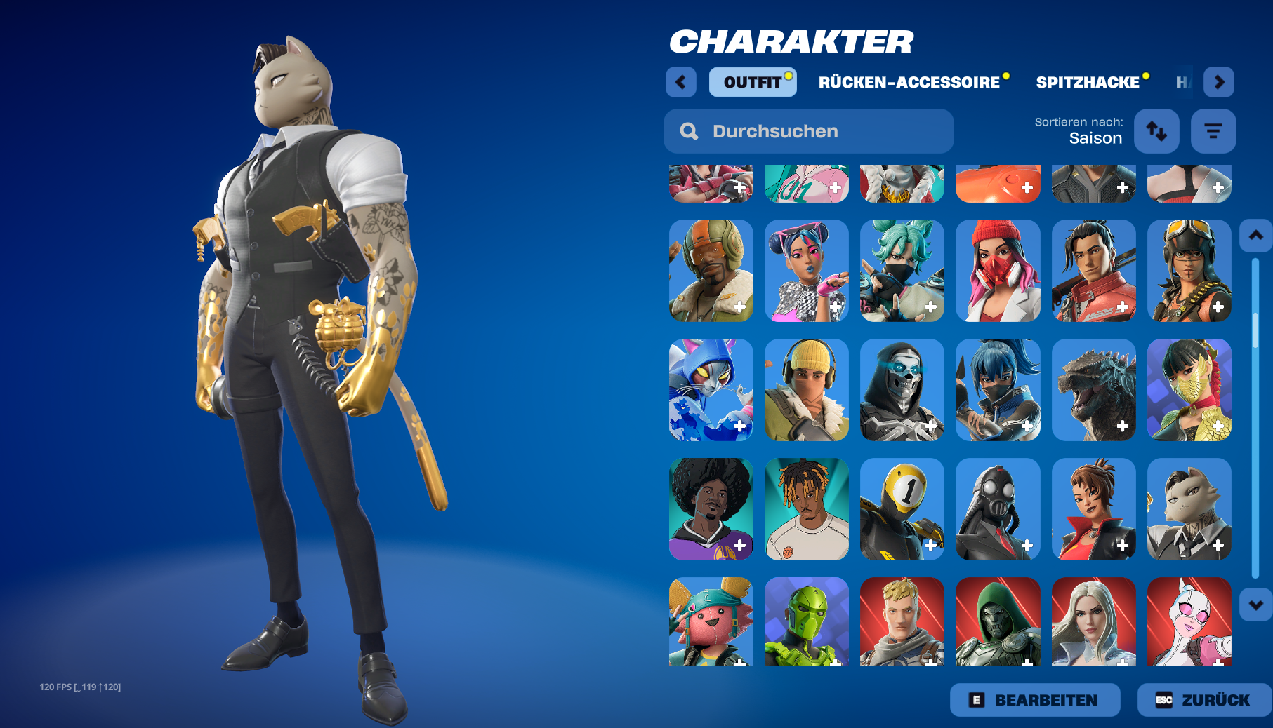 Rare Skins | Khaby Lame | 517 Skins | Chapter 3 Season 1 | Level 4730 | Full Email - Image 51