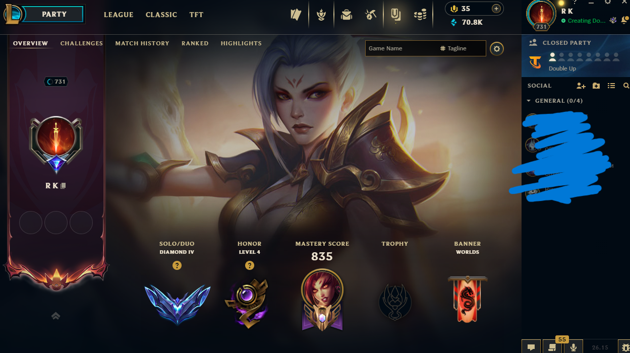 Diamond Peak | 173 Champions | 749 Skins | 59 Legendary Skins - Image 7