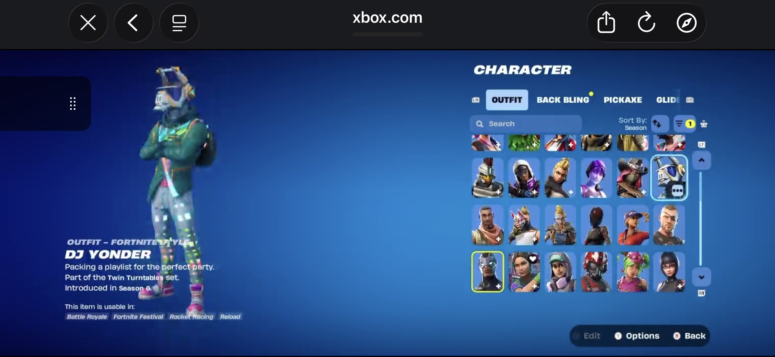 Carbide | 32 Skins | Chapter 1 Season 4 | Level 418 | Full Email - Image 3