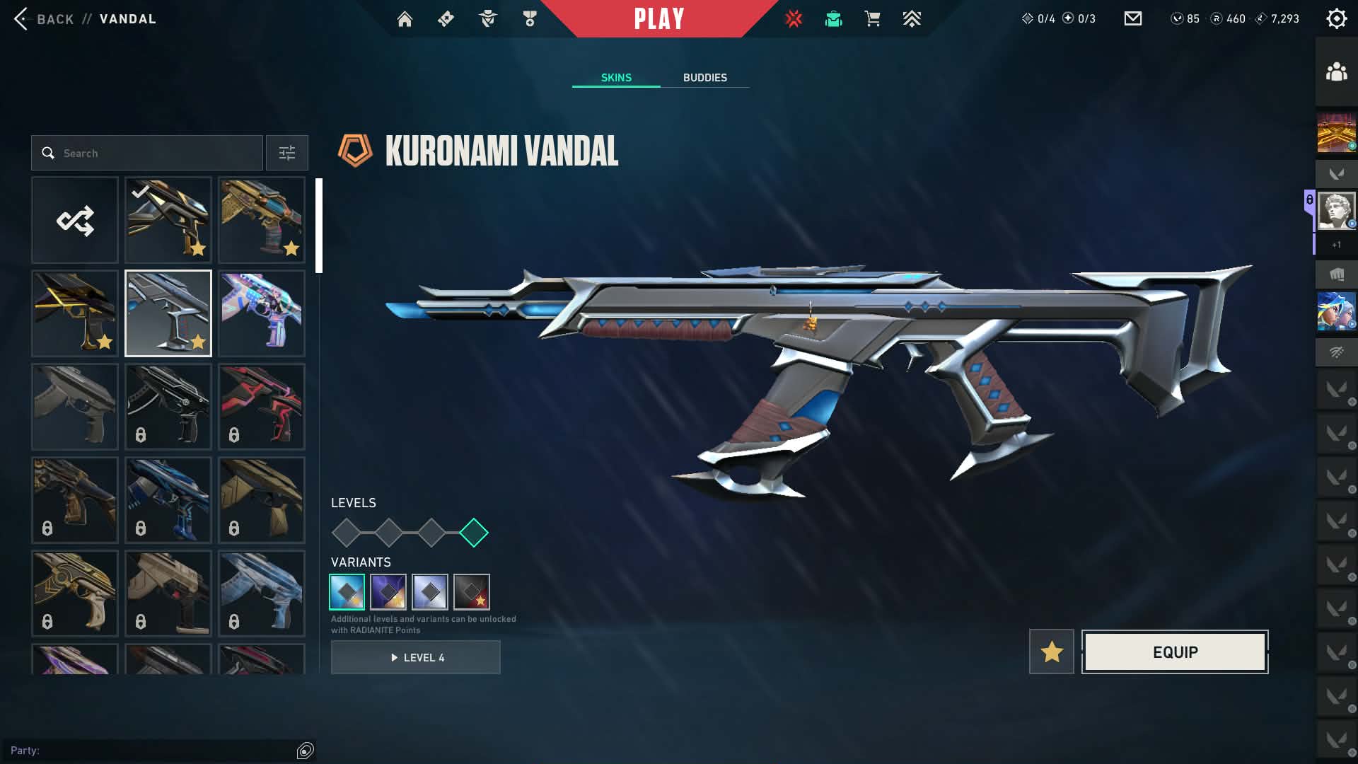 PC | Diamond Peak | Kuronami no Yaiba | Champions 2023 Vandal | 9 Skins | Full Email - Image 19