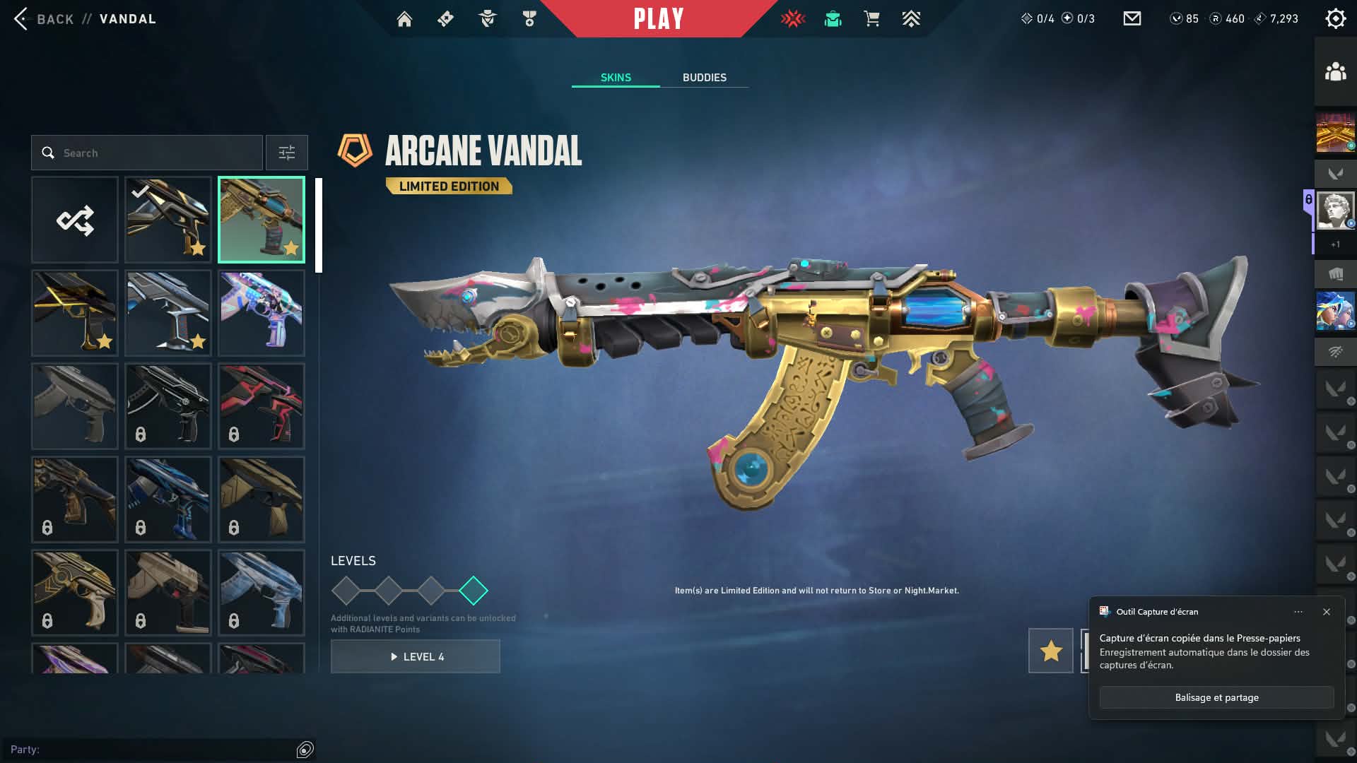 PC | Diamond Peak | Kuronami no Yaiba | Champions 2023 Vandal | 9 Skins | Full Email - Image 21
