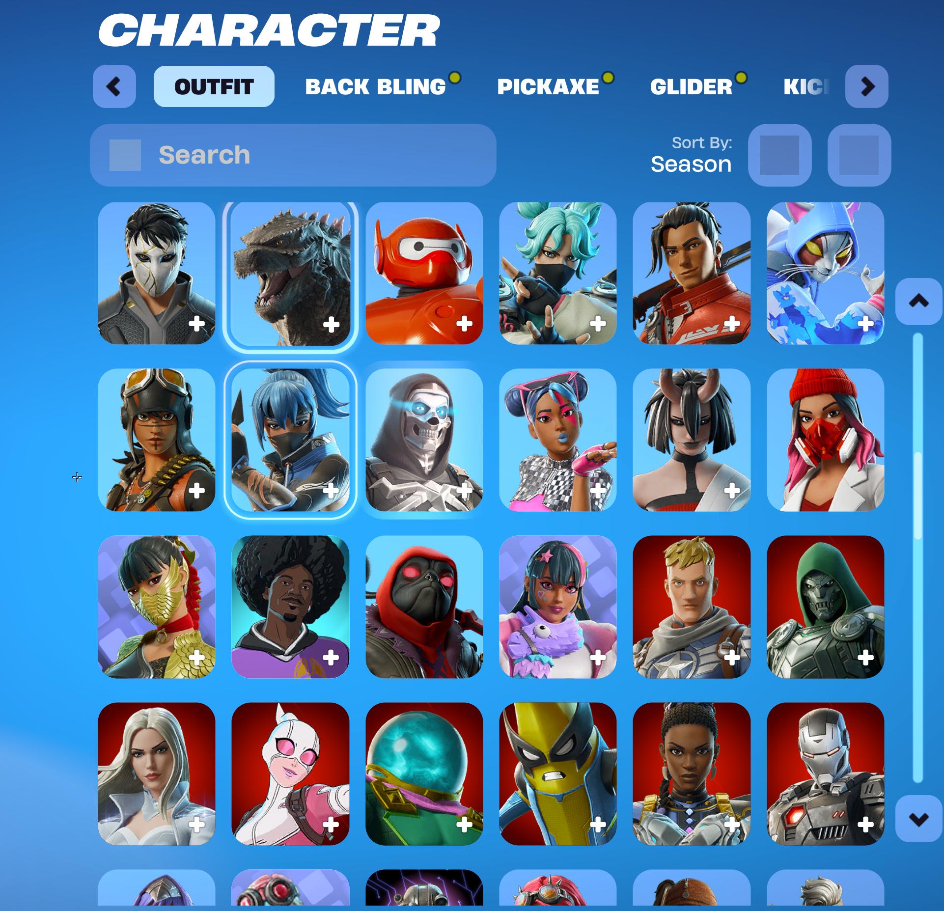 The Reaper | Omega | 172 Skins | Level 1520 | Full Email - Image 4