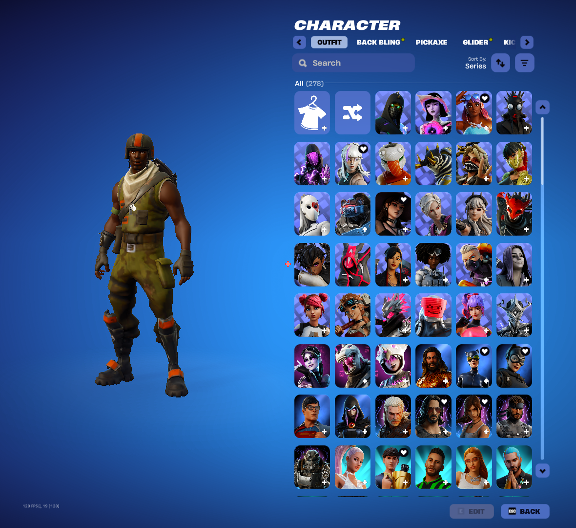 Red Knight | Ginger Gunner | 278 Skins | Chapter 1 Season 1 | Level 321 | Full Email