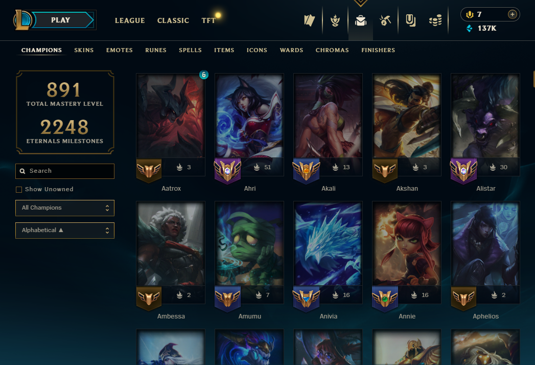 Master Peak | 172 Champions | 333 Skins | 22 Legendary Skins | Full Email - Image 3