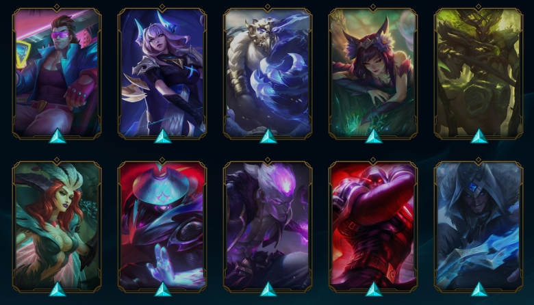 Master Peak | 172 Champions | 333 Skins | 22 Legendary Skins | Full Email - Image 13