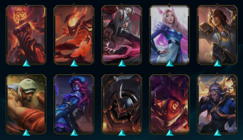 Master Peak | 172 Champions | 333 Skins | 22 Legendary Skins | Full Email - Image 15