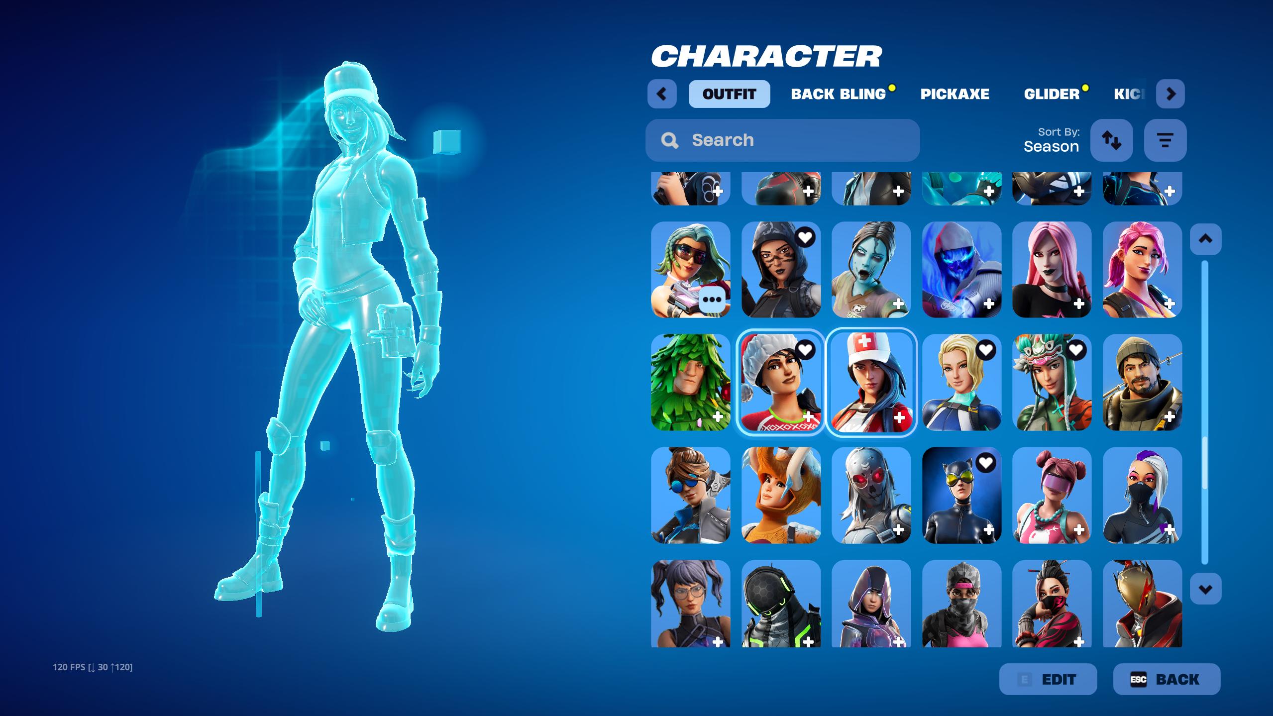 Galaxy | Coastal Catwoman | 210 Skins | Chapter 1 Season 5 | Level 2256 | Full Email - Image 6