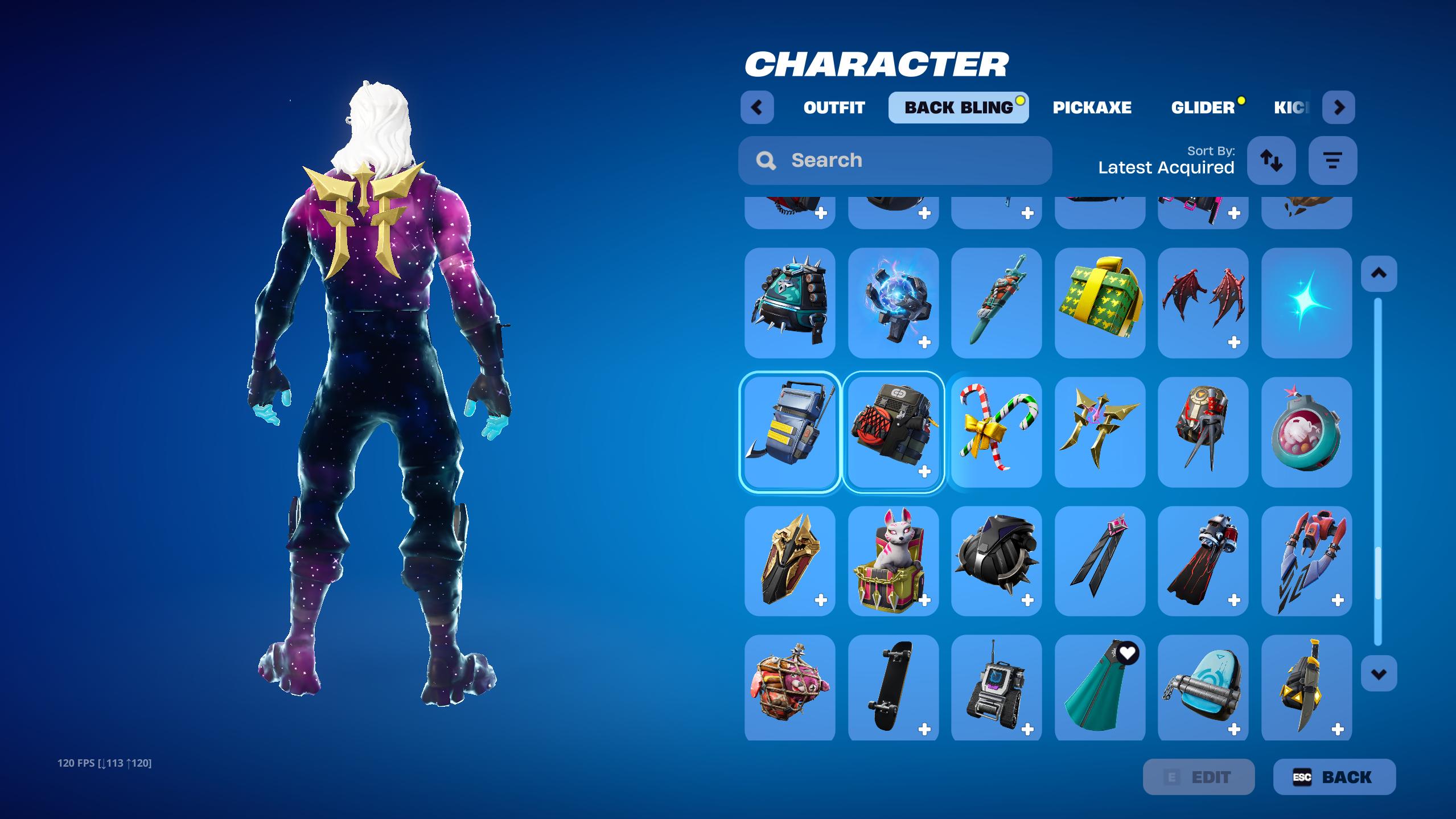 Galaxy | Coastal Catwoman | 210 Skins | Chapter 1 Season 5 | Level 2256 | Full Email - Image 17