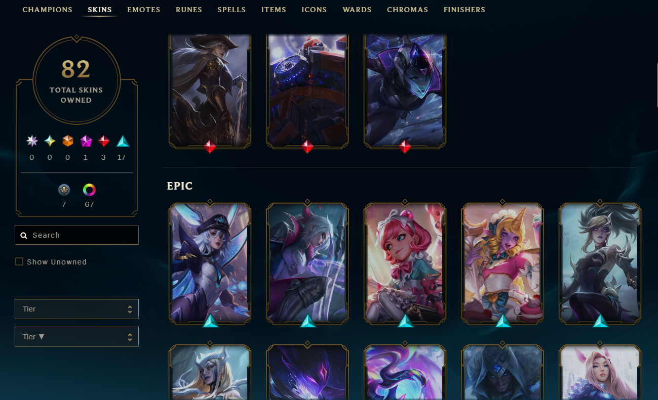 Grandmaster Peak | 173 Champions | 29 Skins