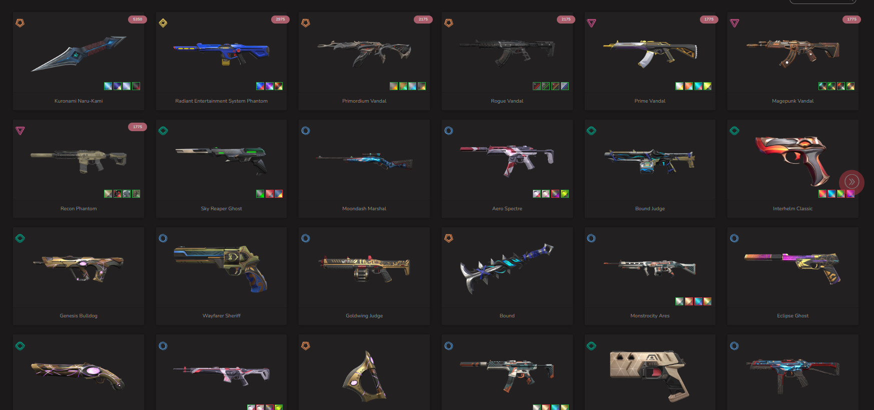 PC | Diamond Peak | Smite Knife | Prelude to Chaos Phantom | 43 Skins | Full Email