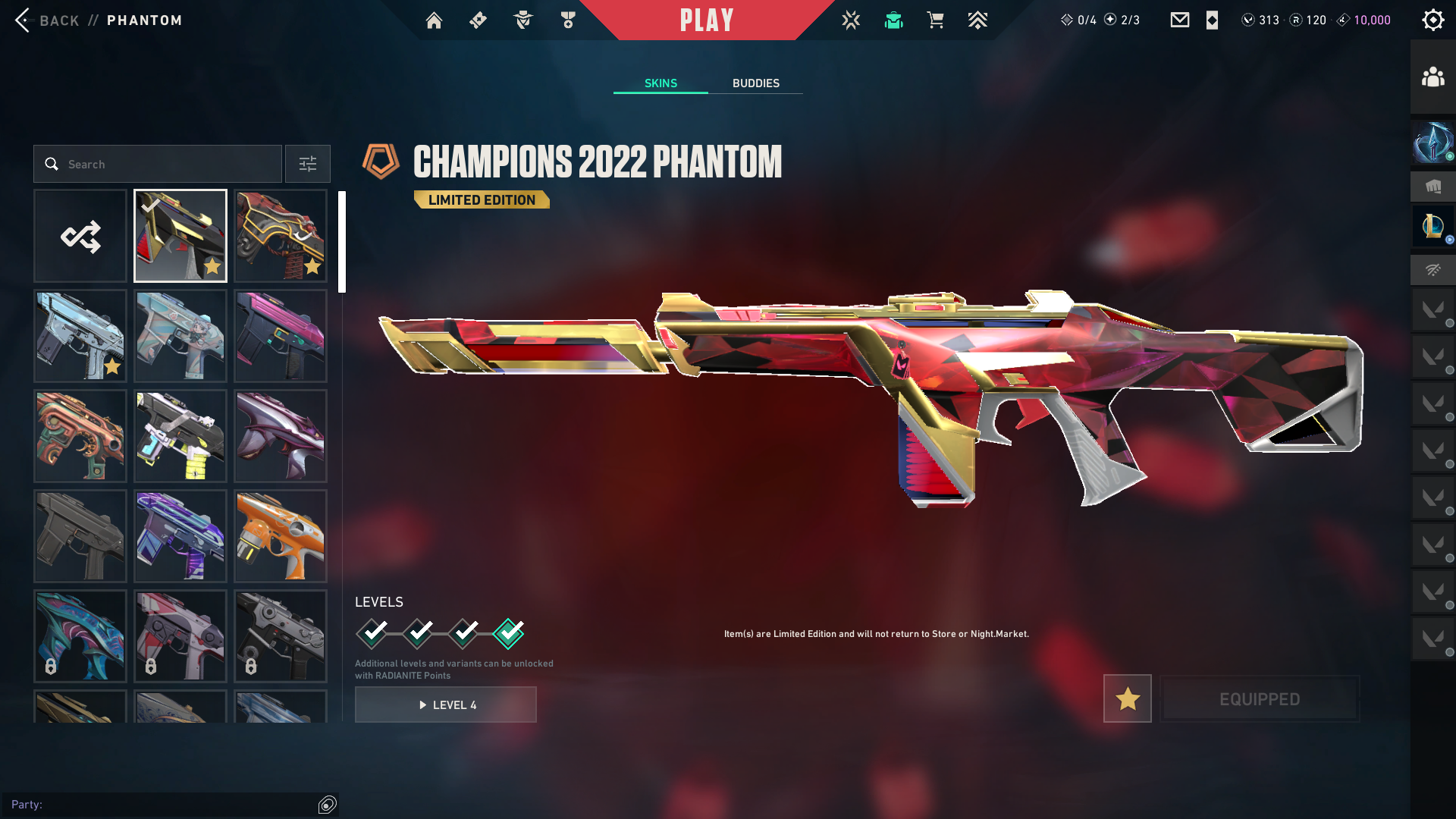 PC | Platinum Peak | Reaver Karambit | Champions 2022 Phantom | 139 Skins - Image 13