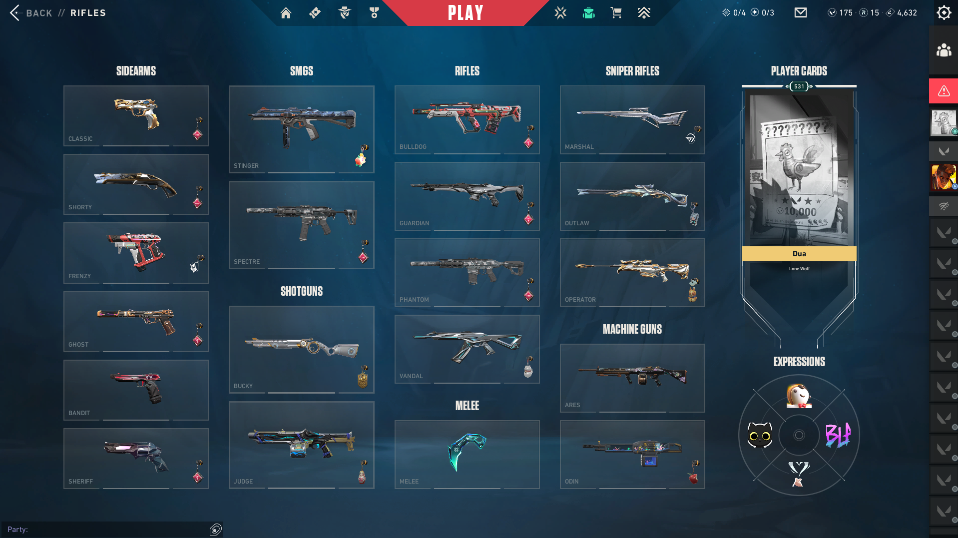 PC | Immortal Peak | Champions 2024 Blade | Champions 2023 Vandal | 274 Skins | Full Email
