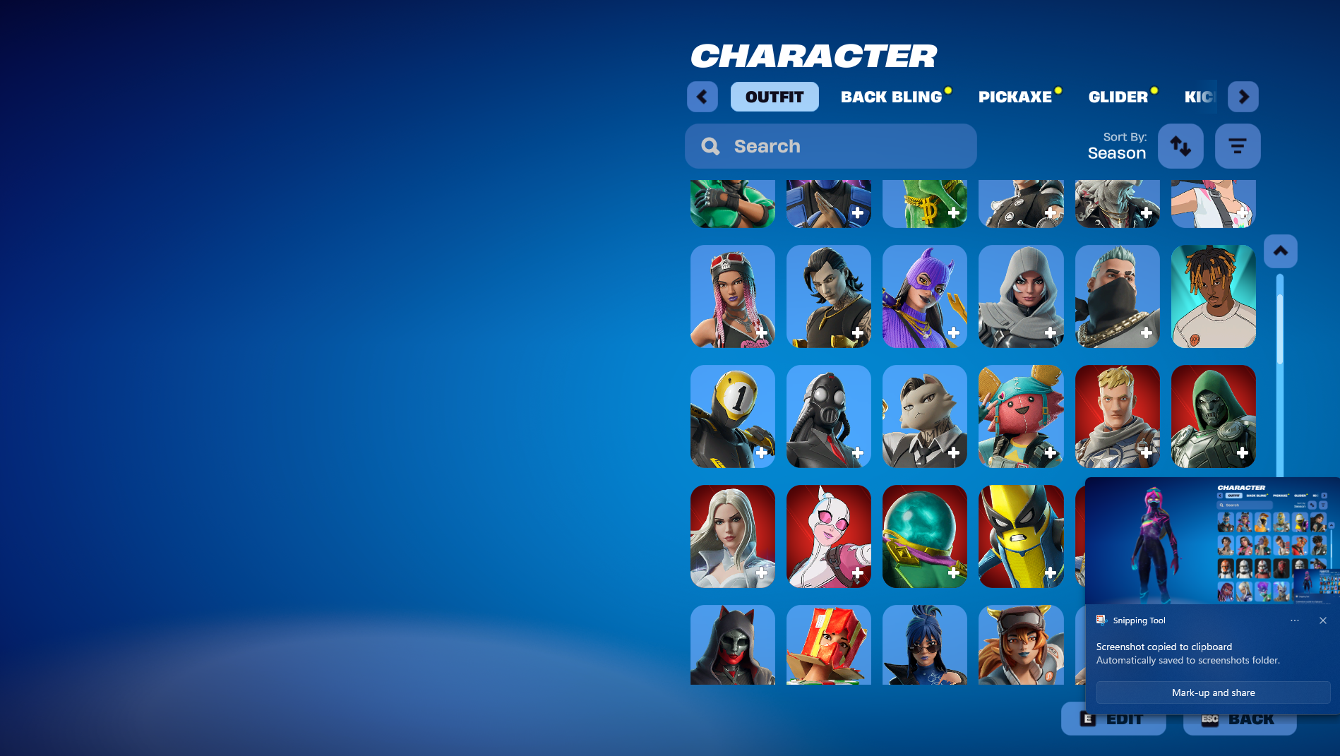 Raz | Bunker Jonesy | 144 Skins | Season 2 | Level 2000 | Full Email - Image 20