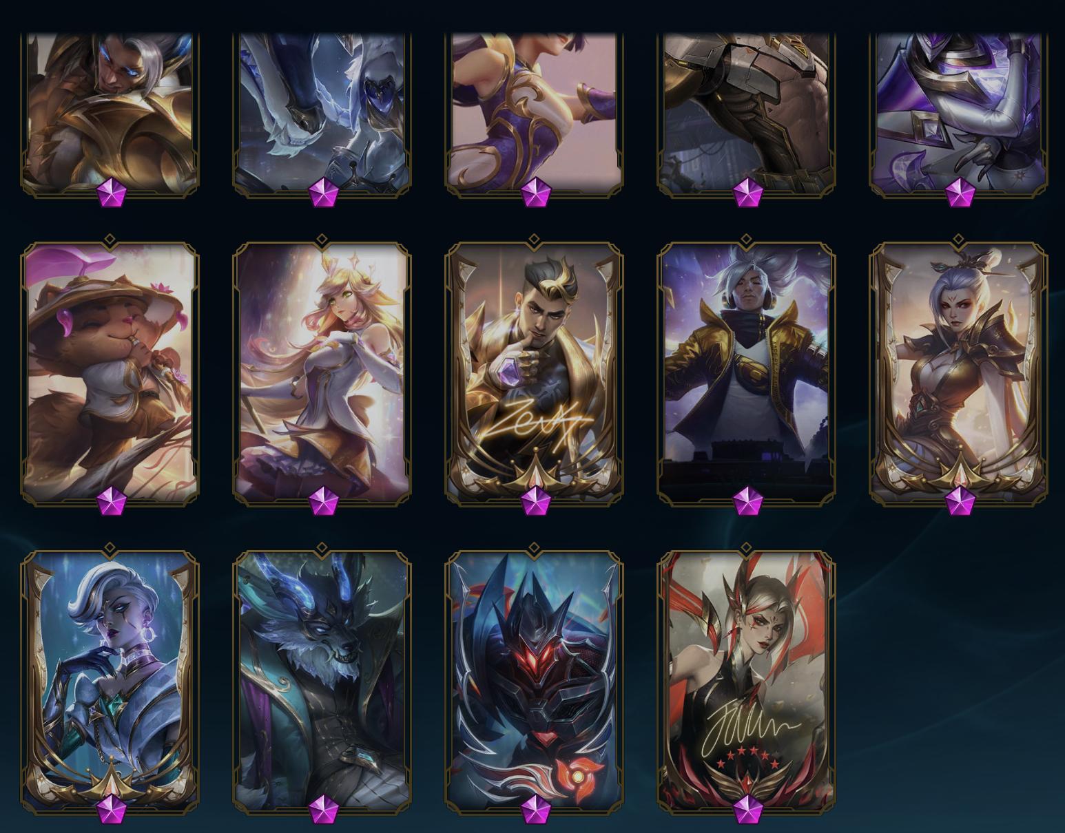 Platinum Peak | 689 Skins | 95 Legendary Skins | Full Email - Image 4