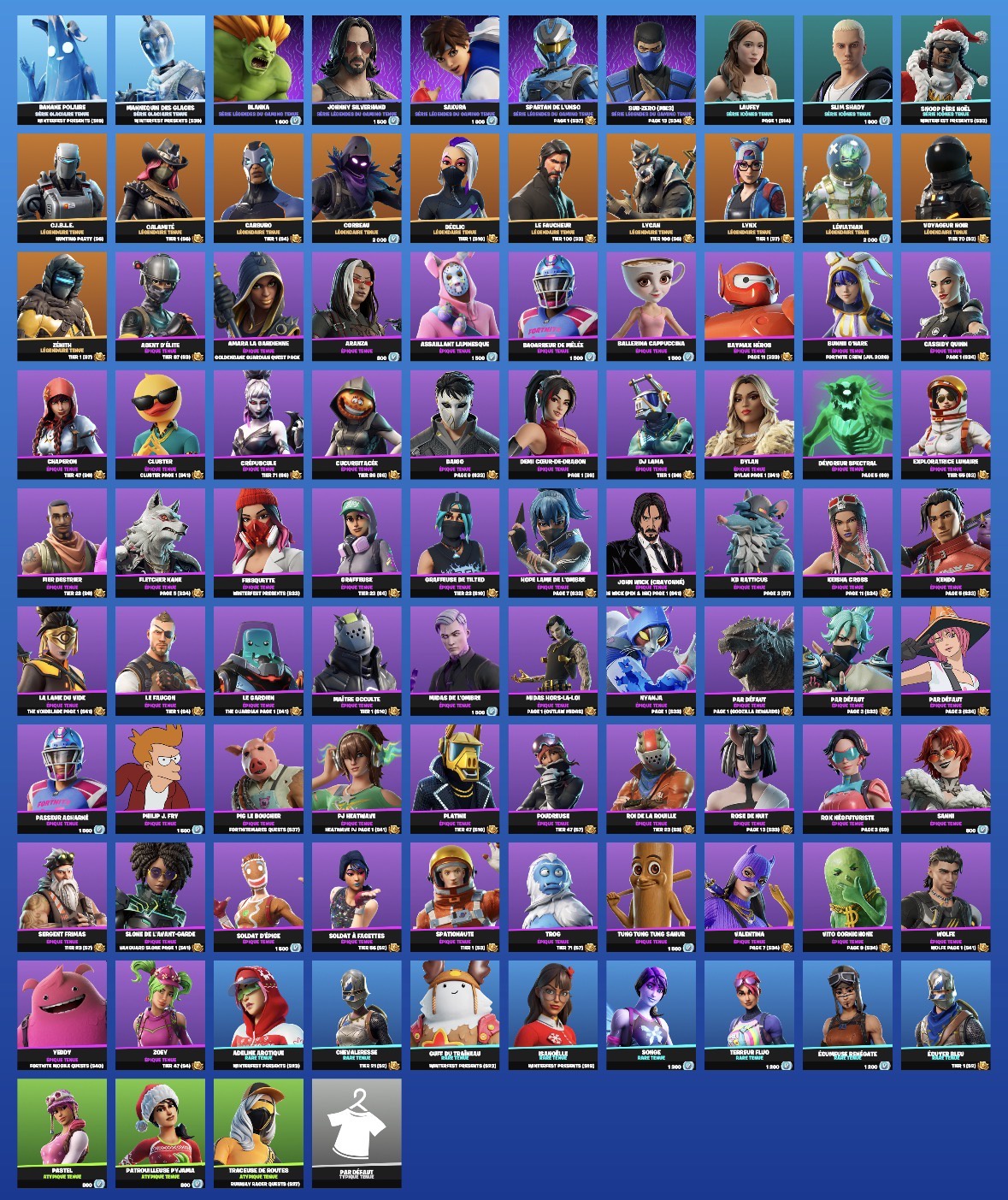 The Reaper | Renegade Raider | 96 Skins | Level 1000 | Full Email