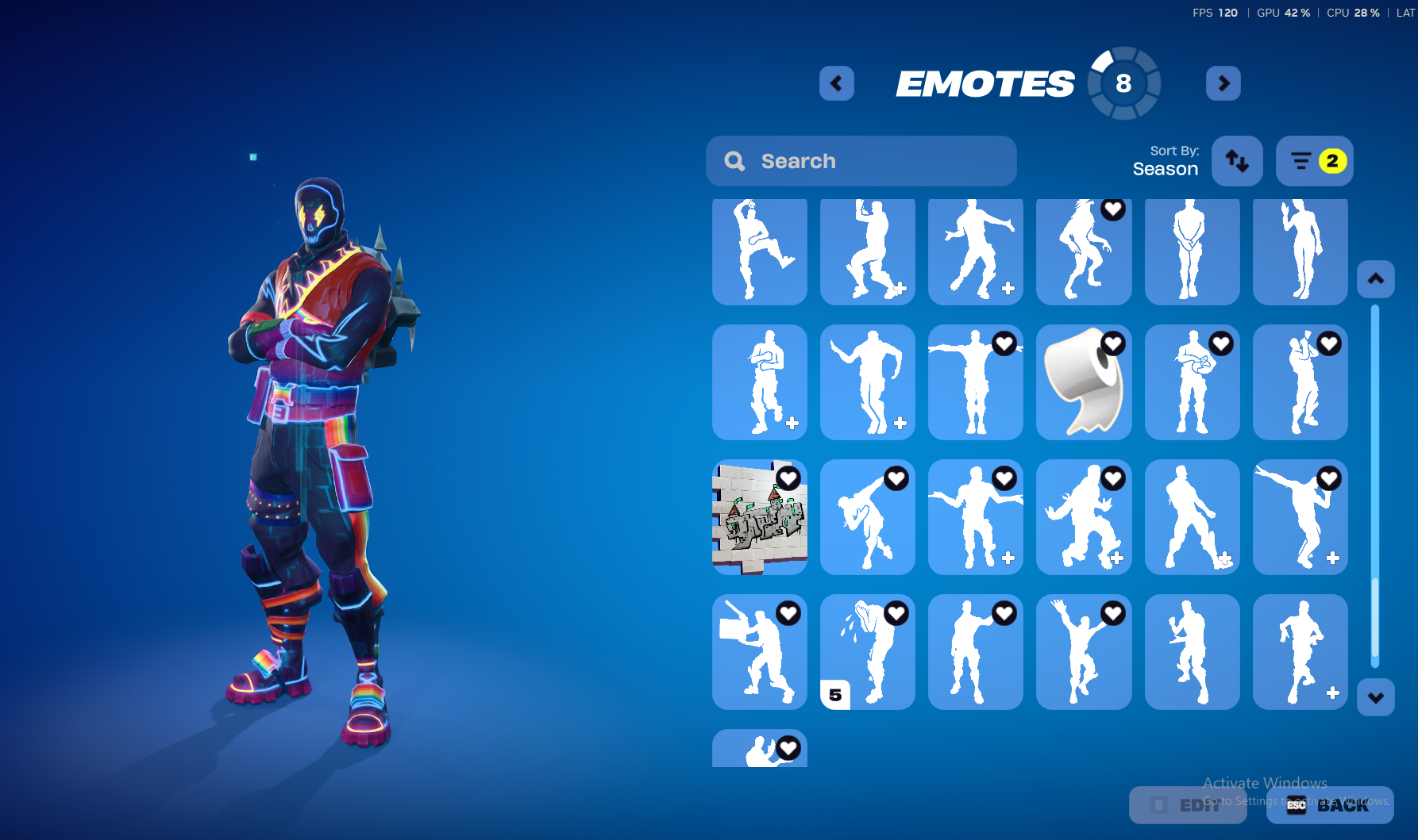 Agent Peely | Ember | 141 Skins | Level 2482 - Image 9