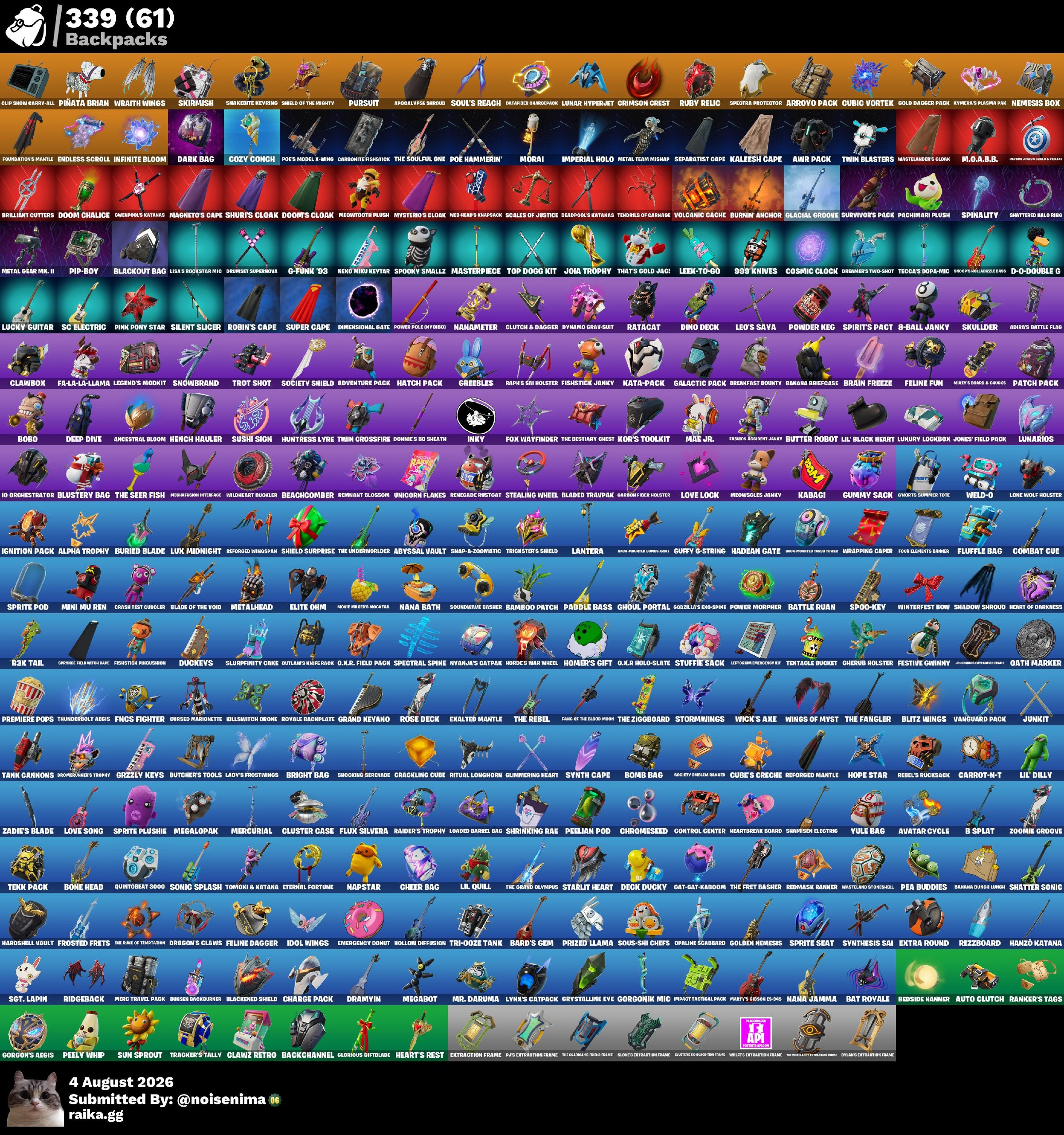 Carnage | Rose Team Leader | 245 Skins | Level 3930 | Full Email - Image 9
