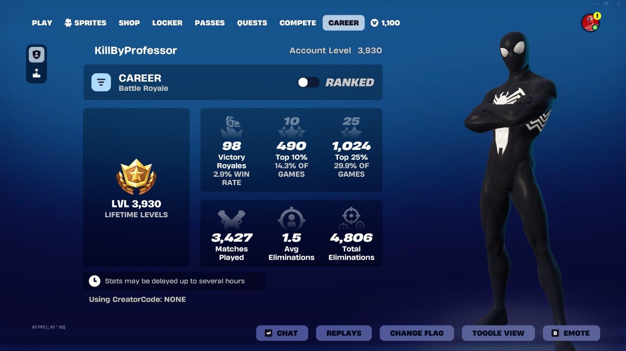 Carnage | Rose Team Leader | 245 Skins | Level 3930 | Full Email - Image 11