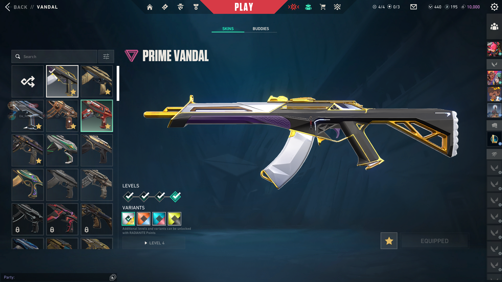PC | Platinum Peak | Prime//2.0 Karambit | Araxys Vandal | 85 Skins | Full Email