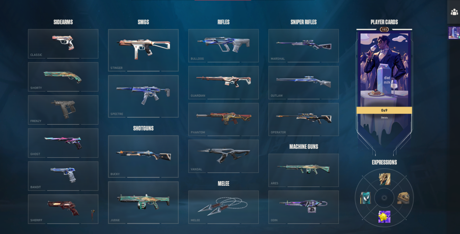 PC | Gold Peak | Gaia's Wrath | Oni Phantom | 6 Skins