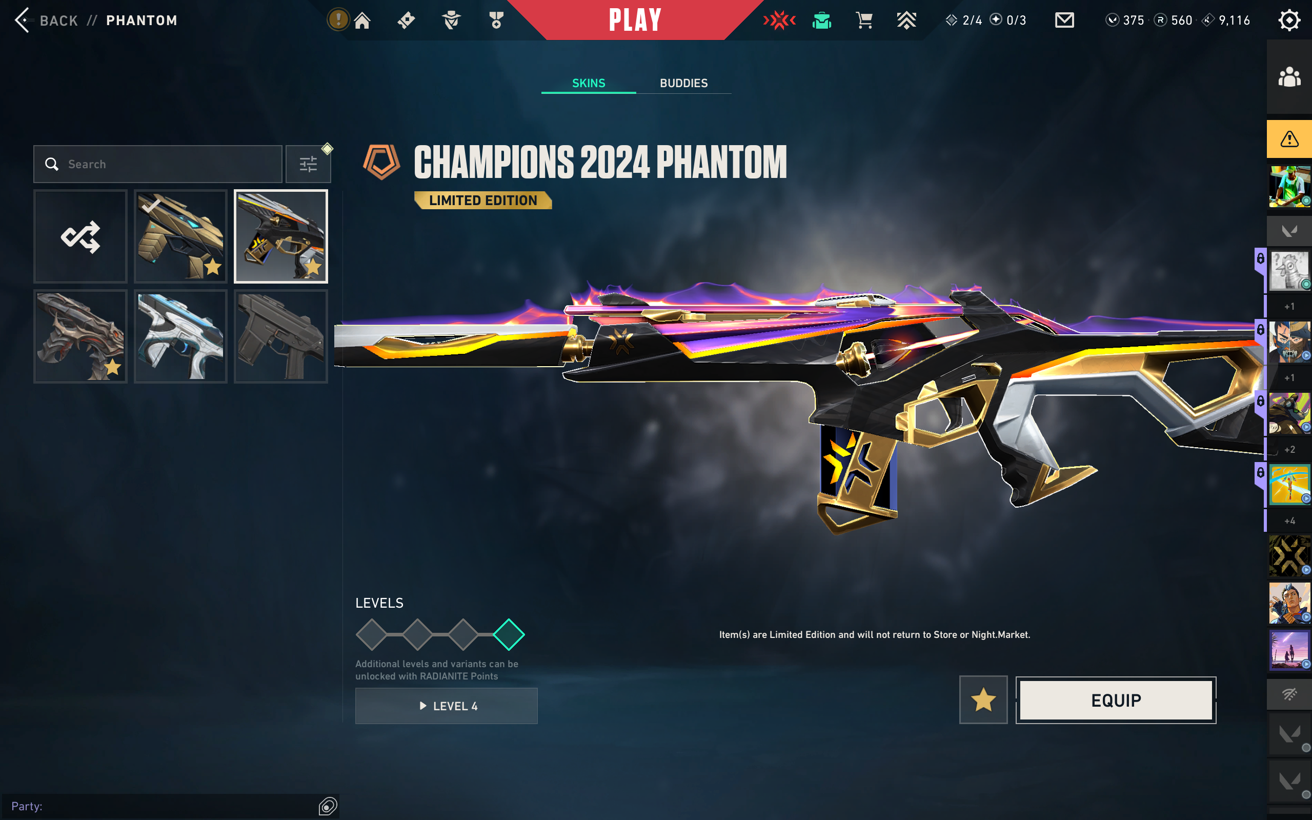 PC | Diamond Peak | Champions 2024 Phantom | 35 Skins - Image 10