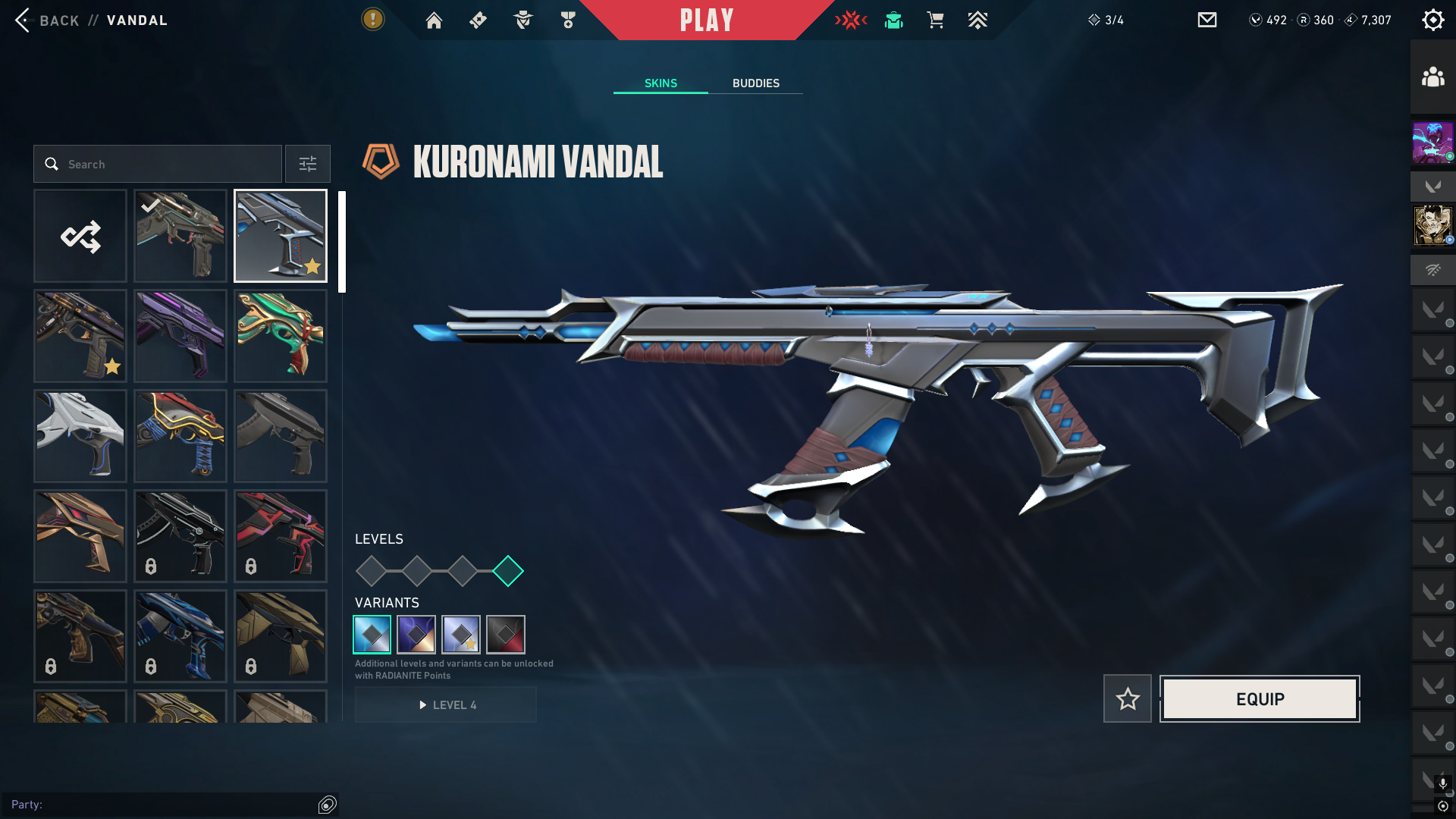 PC | Platinum Peak | Imperium Vandal | 43 Skins | Full Email