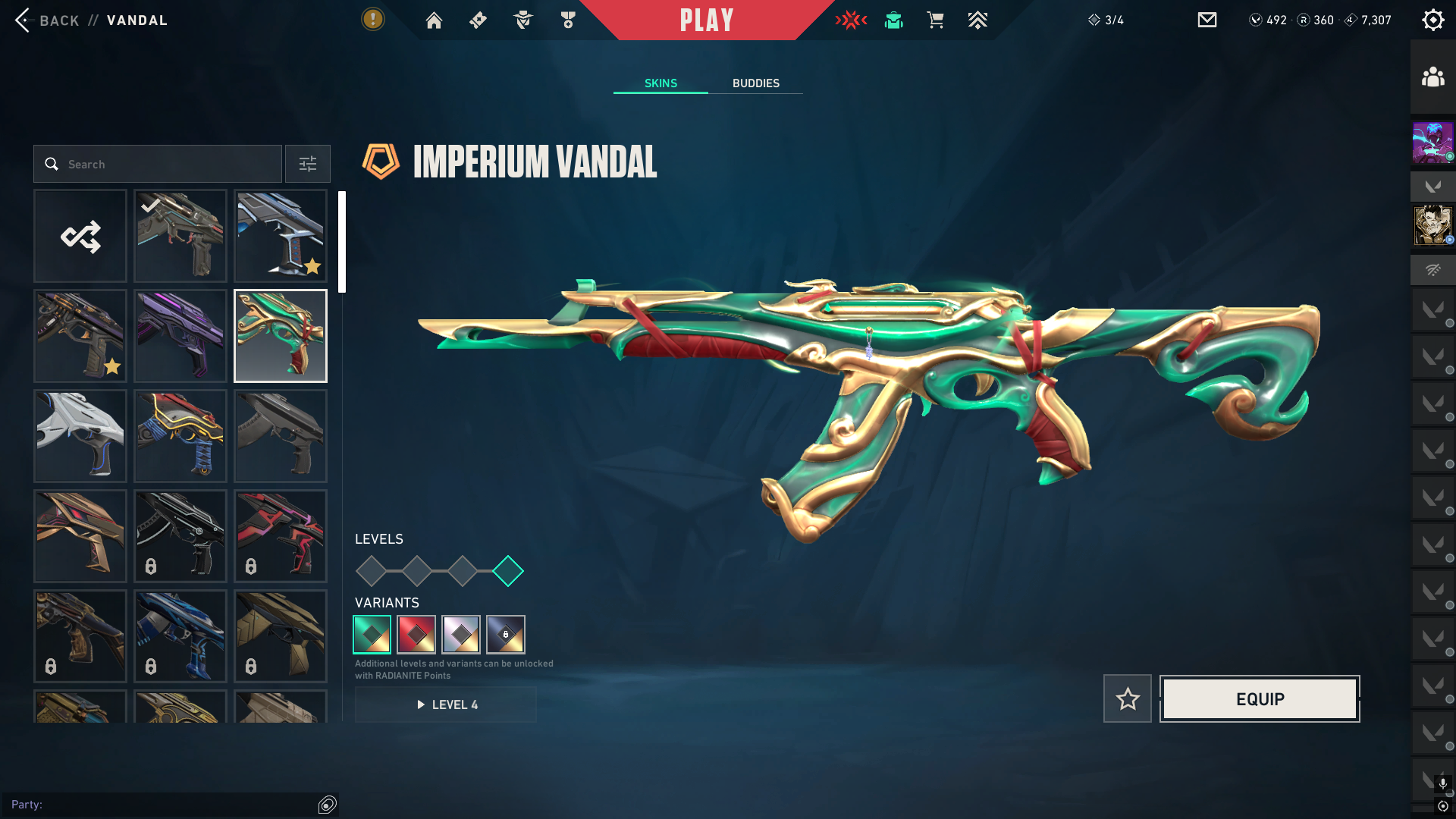 PC | Platinum Peak | Imperium Vandal | 43 Skins | Full Email - Image 14